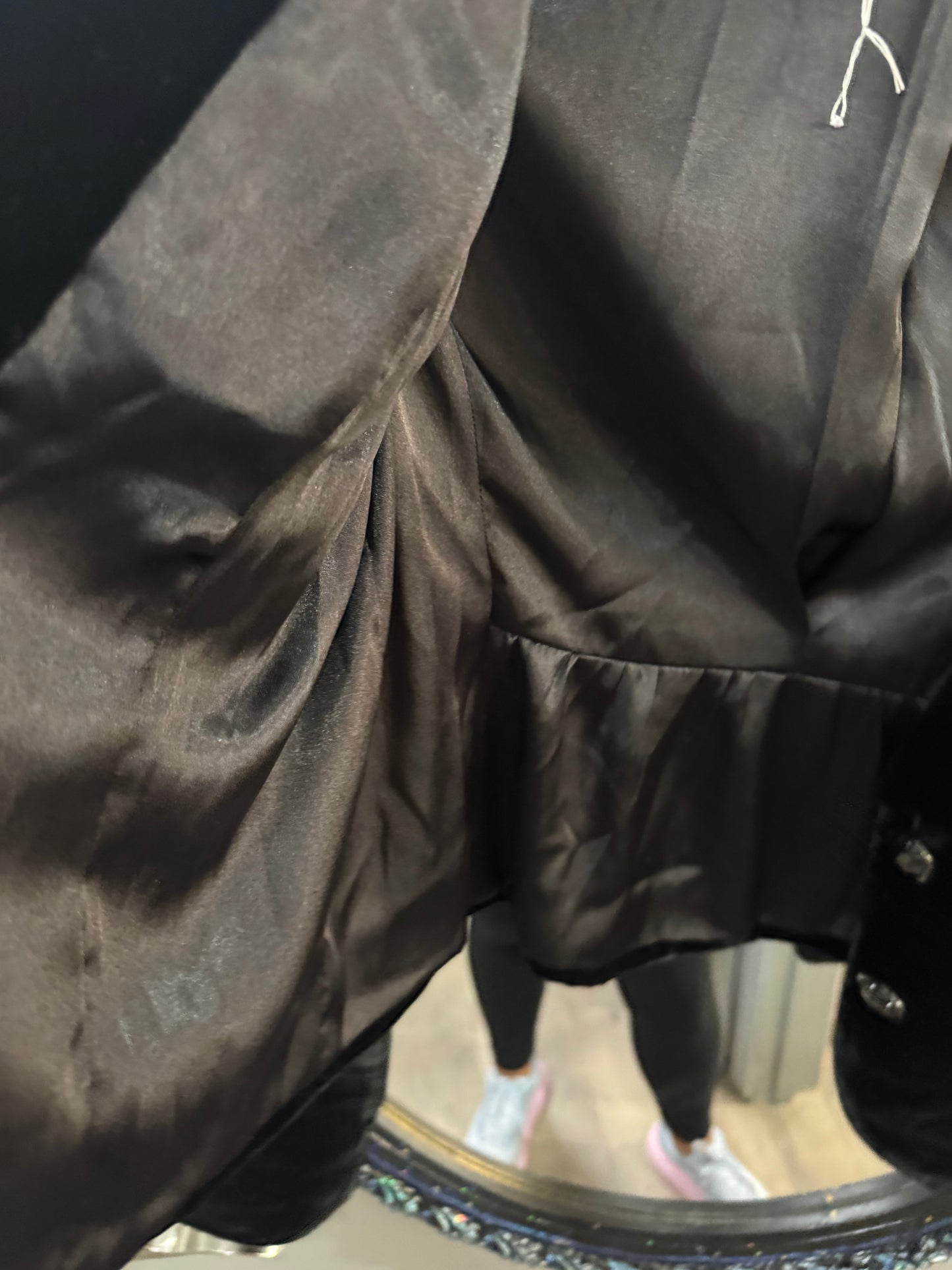 White House Black Market Velvet Feel Blazer - Size 12