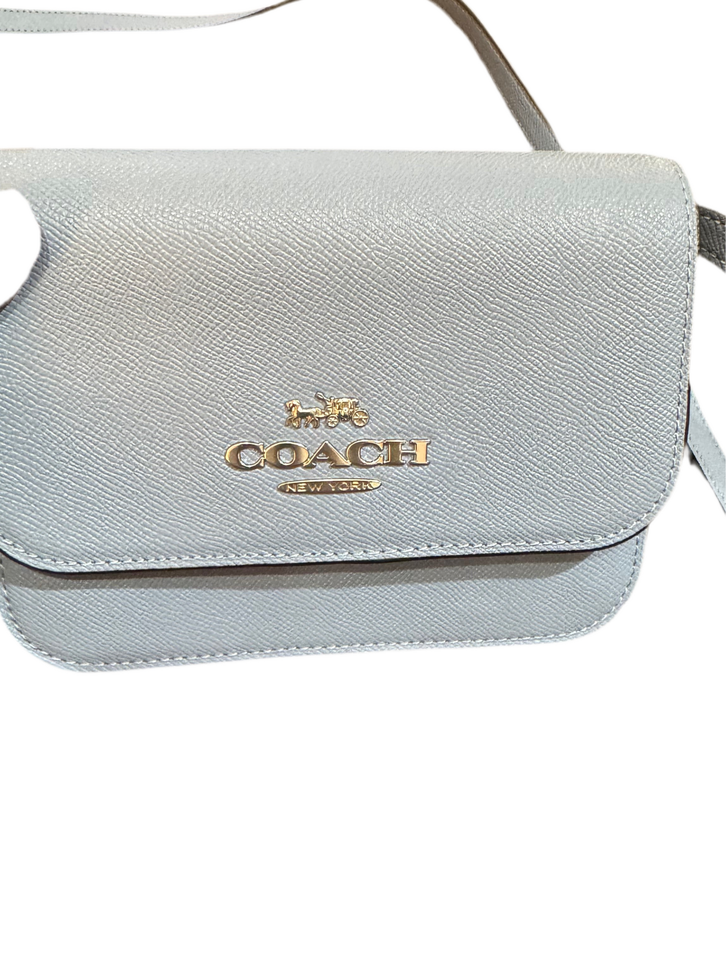Coach. Small blue handbag!