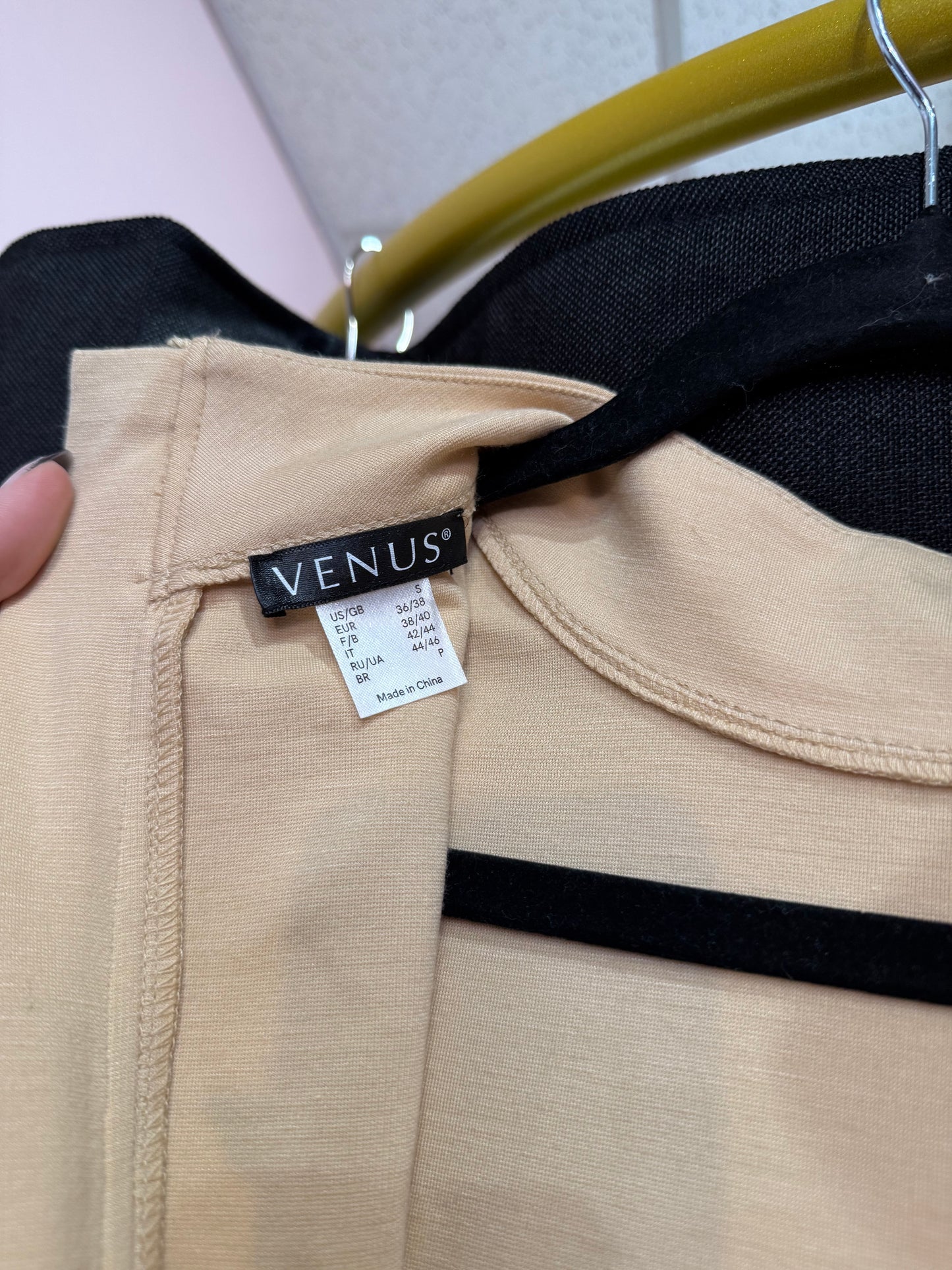 Venus Brand - Light Yellow Dress Size Small