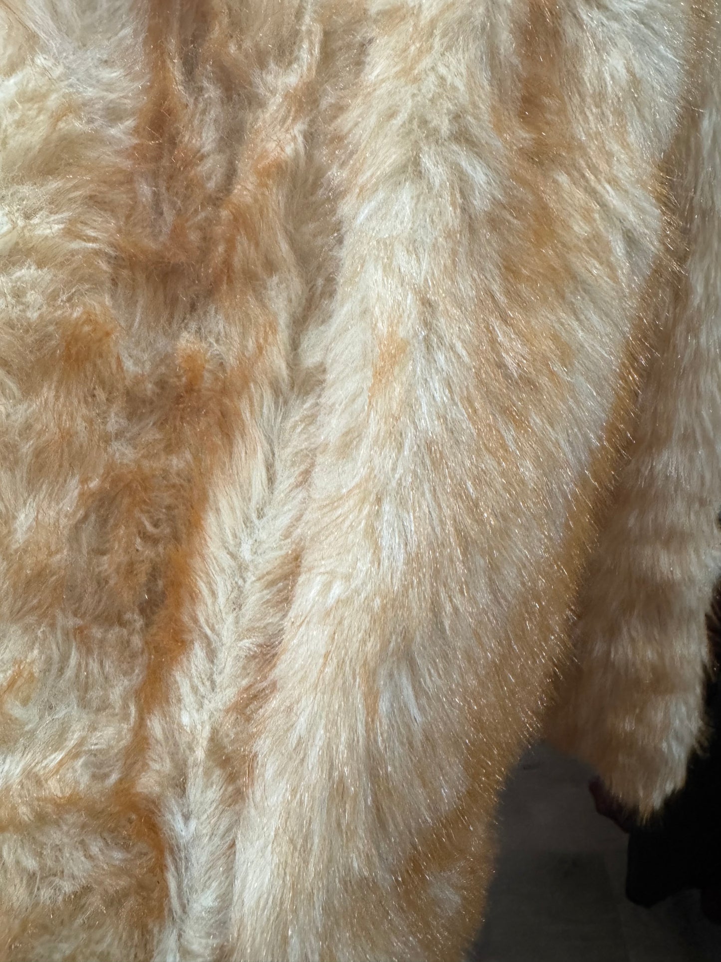 Faux Fur Jacket - Size Medium