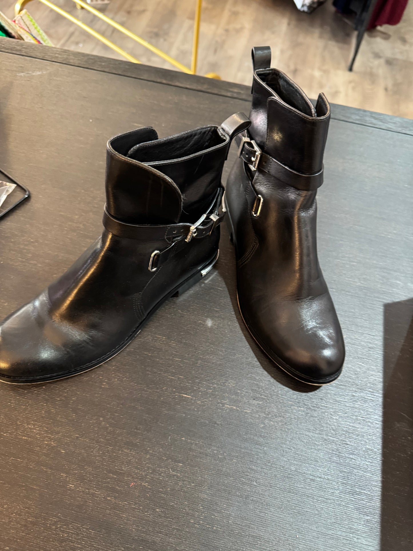 Michael Kors black womens boots