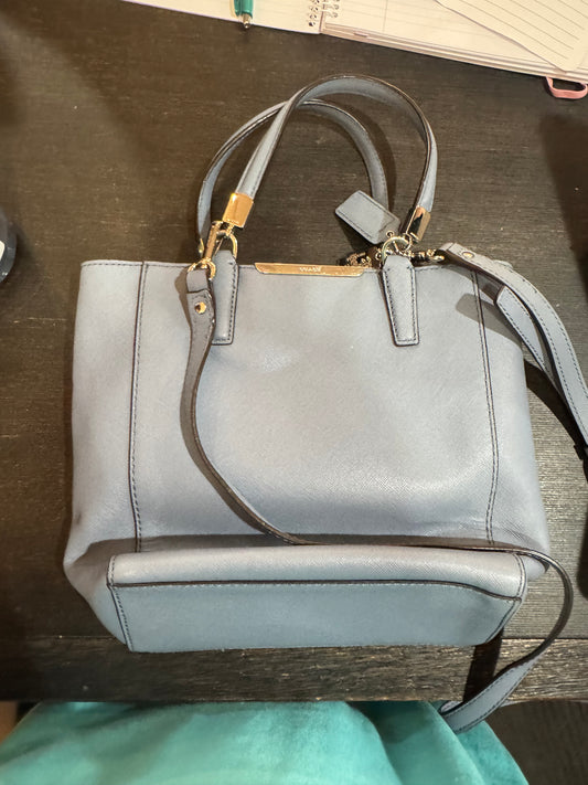 COACH Light Blue Crossbody or Satchel Style