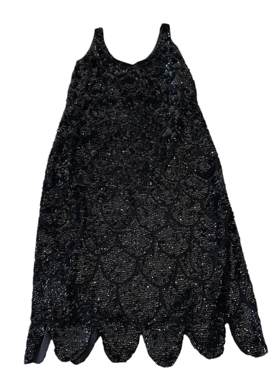 Swee Lo Black Sparkle Sequin dress