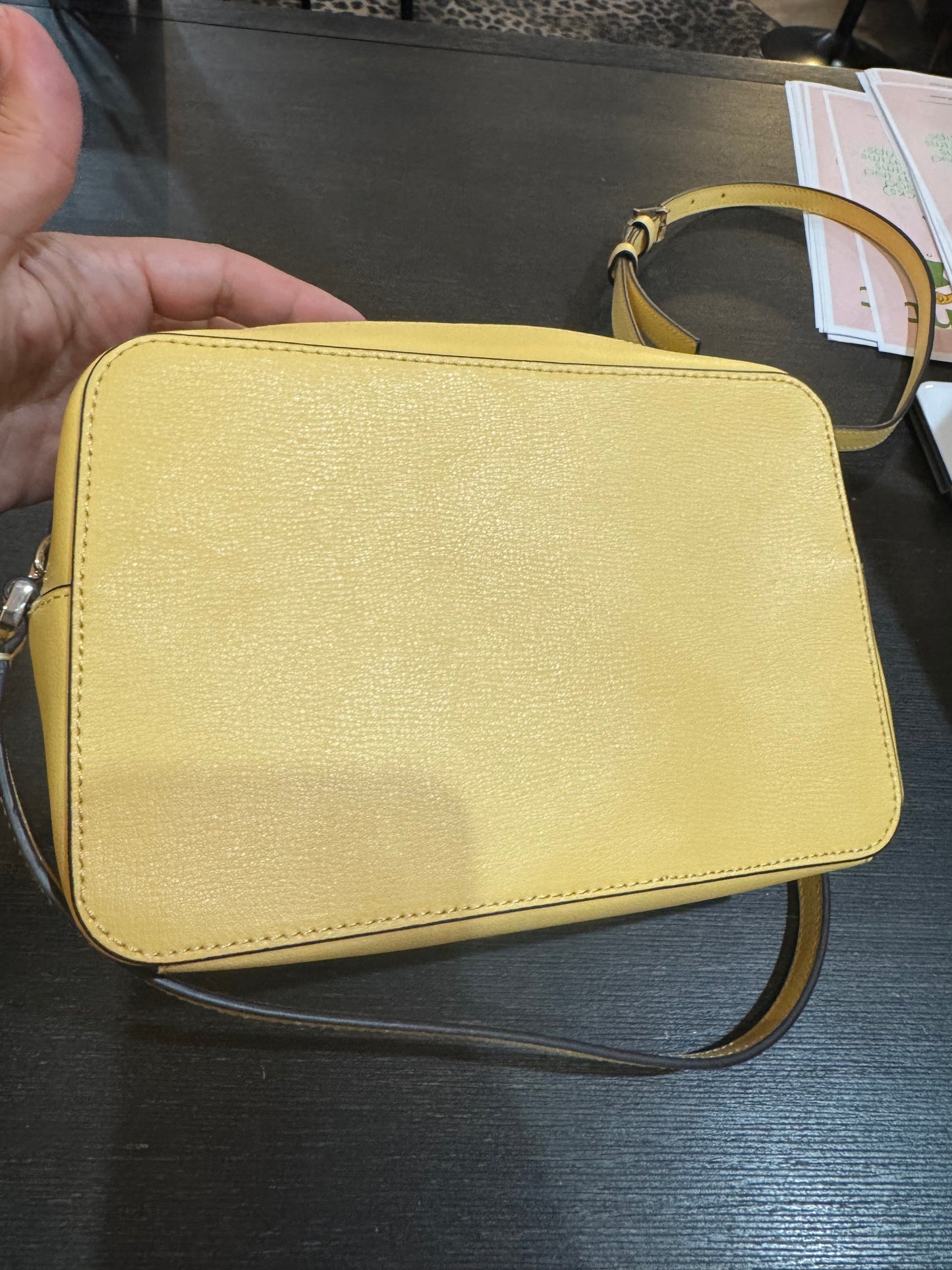 Kate Spade Yellow Crossbody Bag