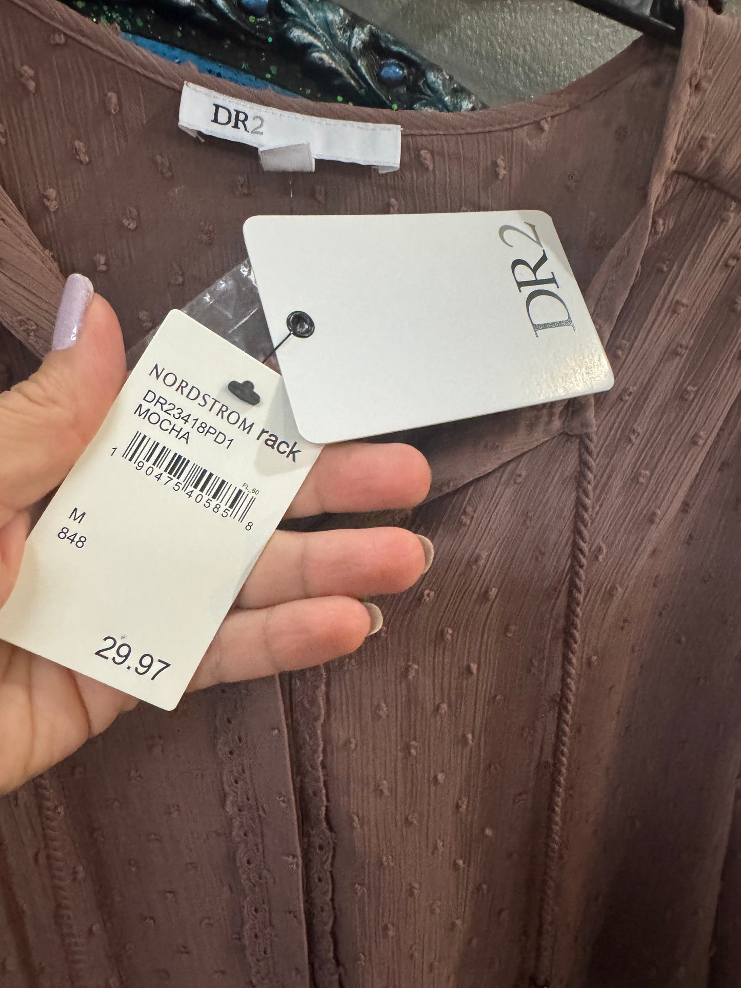 DR2 Women’s Blouse - Size medium - NWT