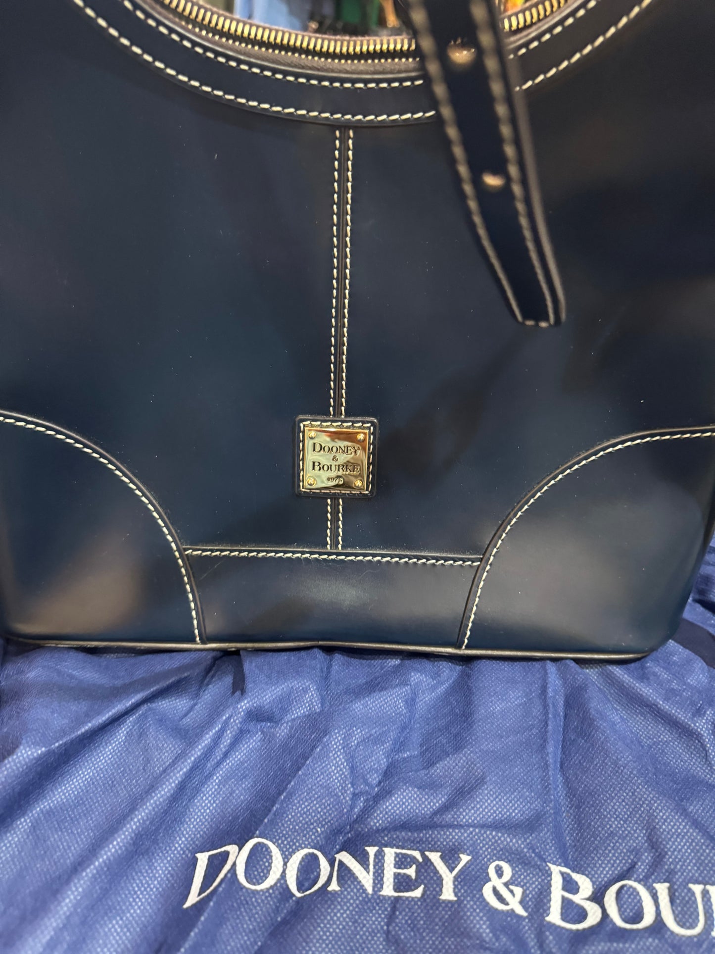 Navy large Dooney & Bourke Handbag