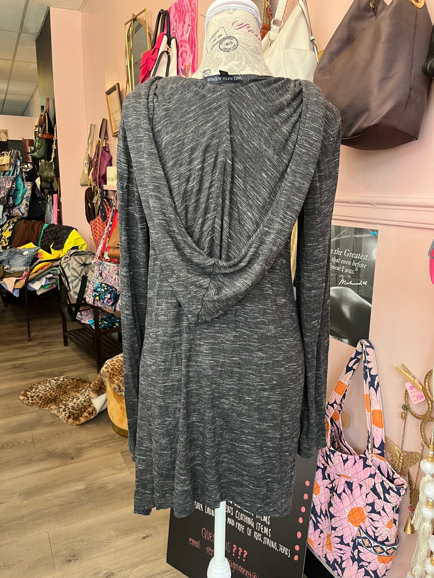 Saks Fifth Avenue - Cowlneck Top - Size Medium