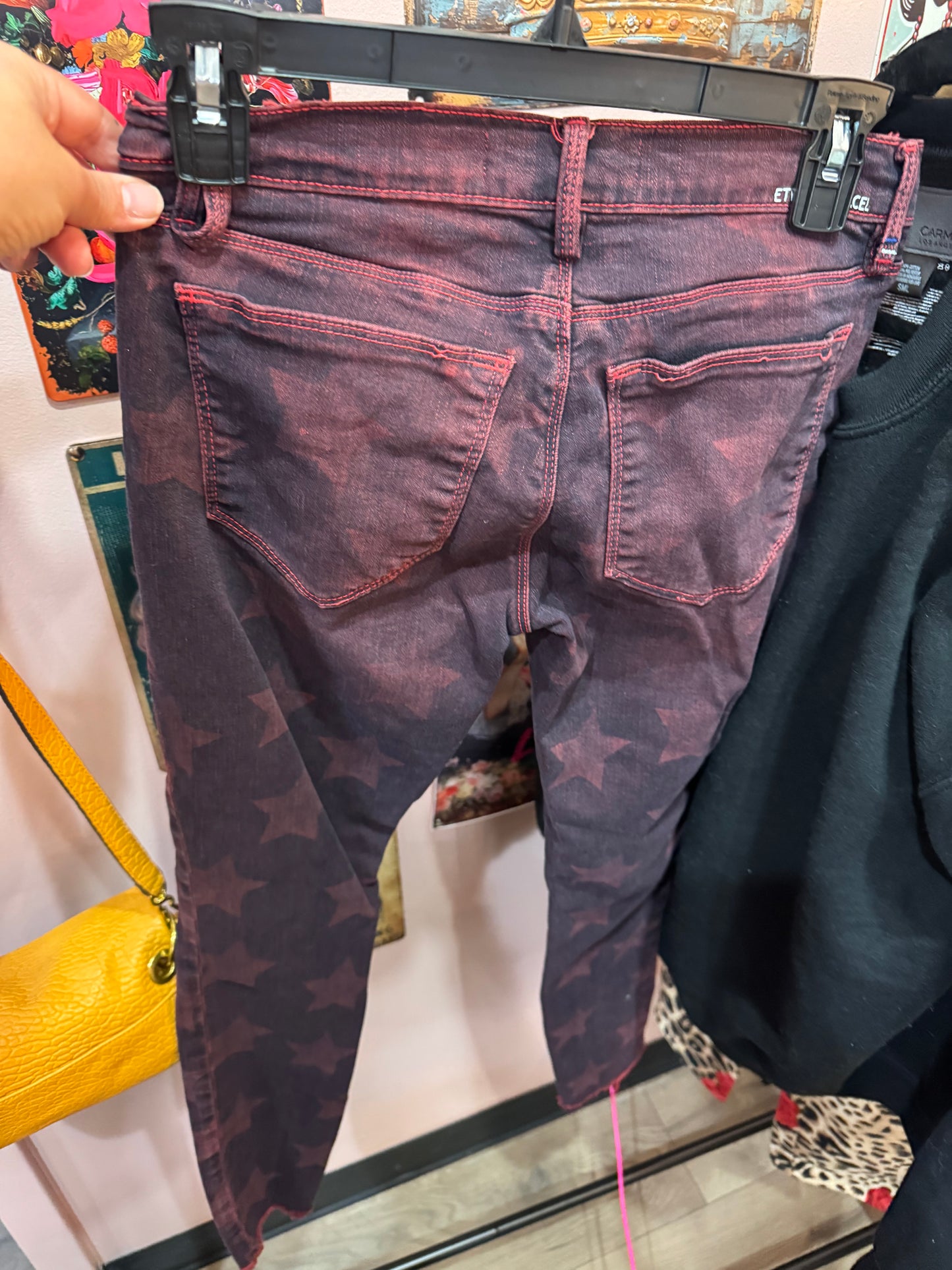 Etienne Marcel star print jeans