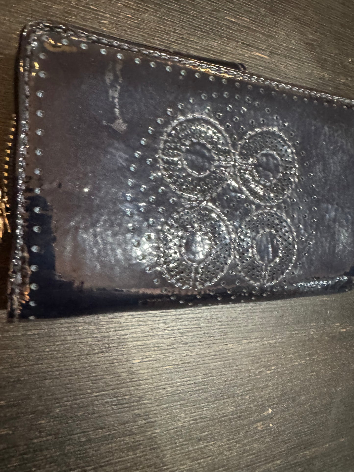 COACH Navy Blue Wallet - PreLoved