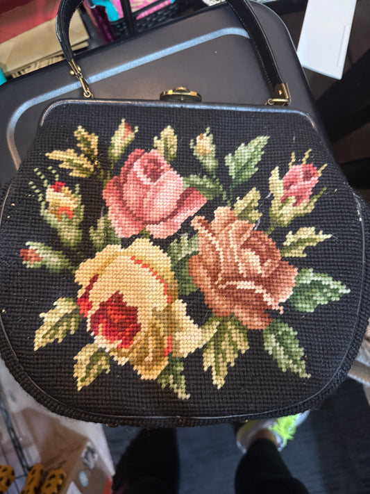 Vintage Tapestry Handbag