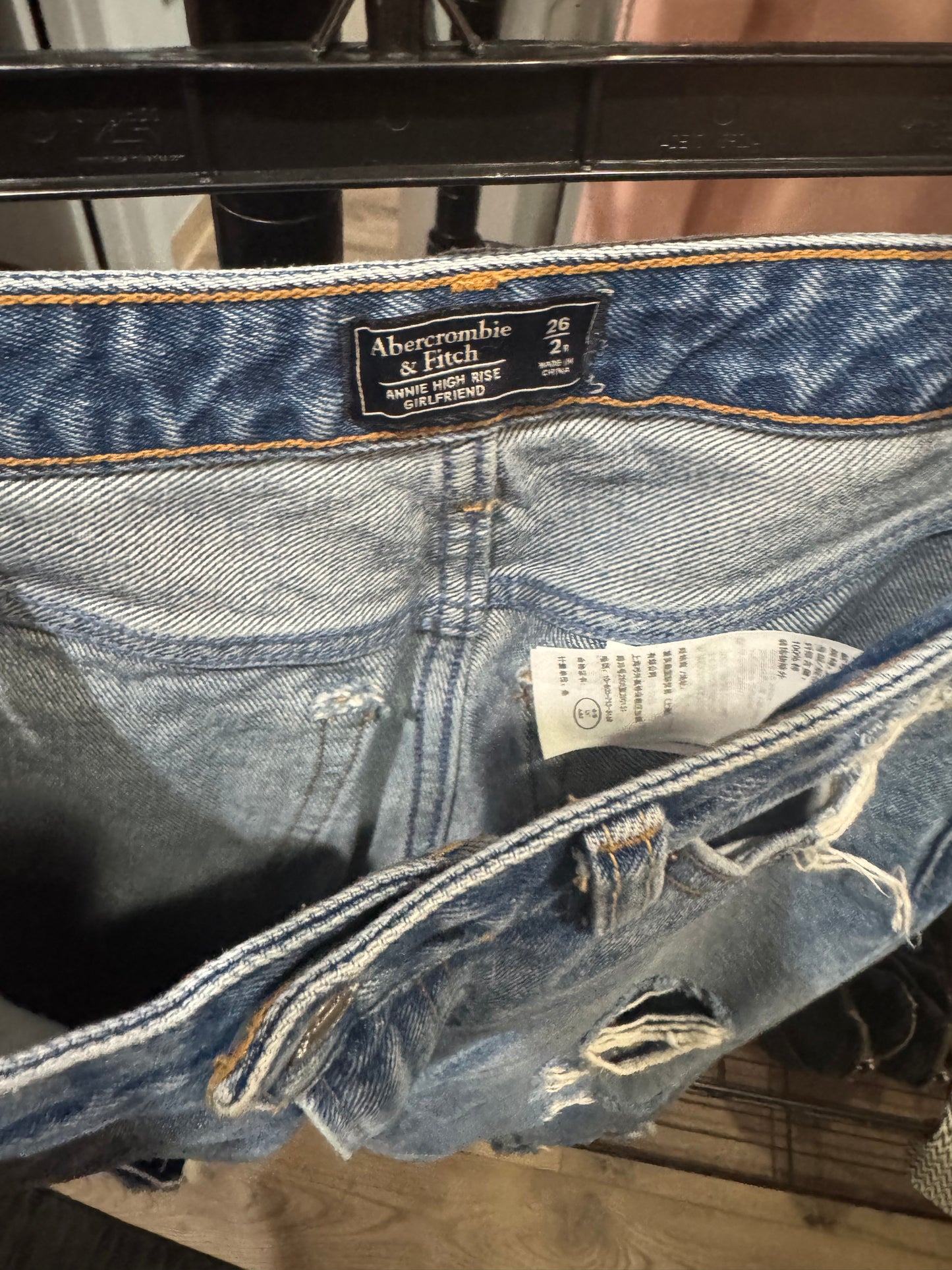 Abercrombie Jeans (Size 26/2R)