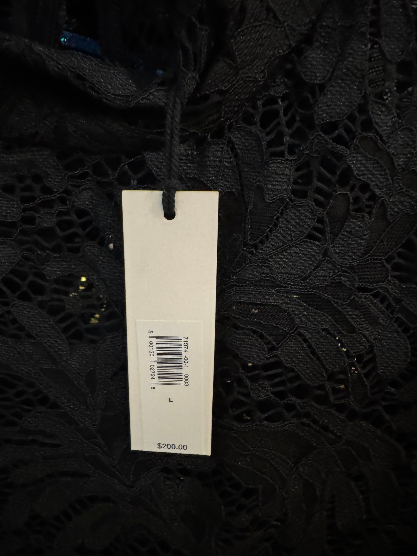 Long Dress - Black - Size Large - Banana Republic