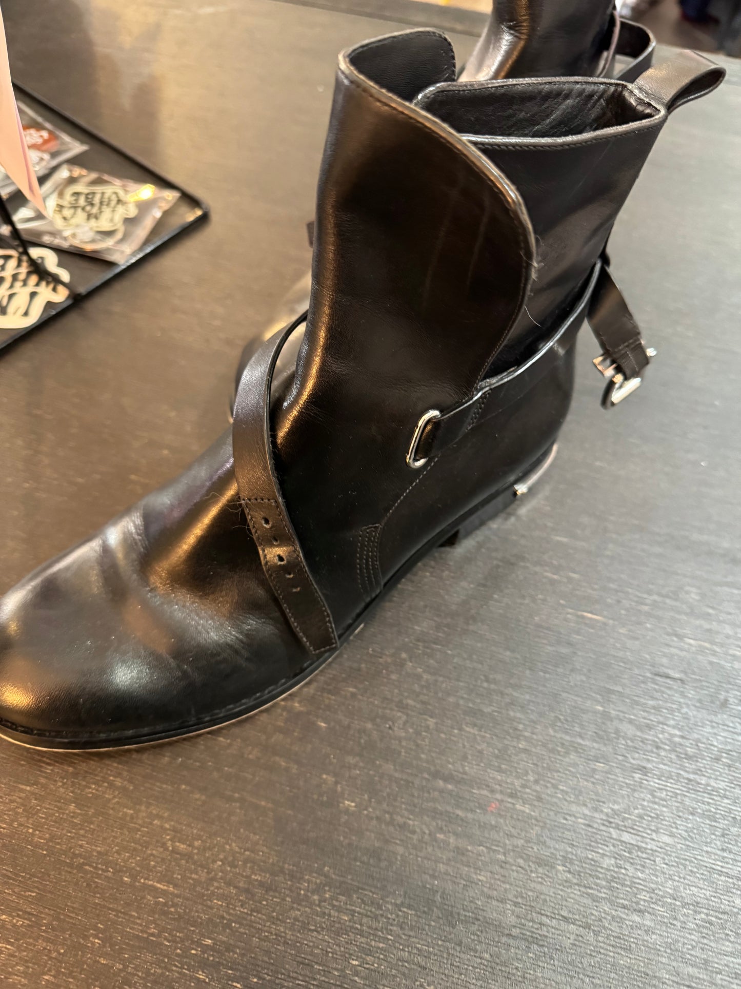 Michael Kors black womens boots