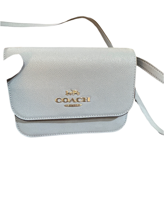 Coach. Small blue handbag!