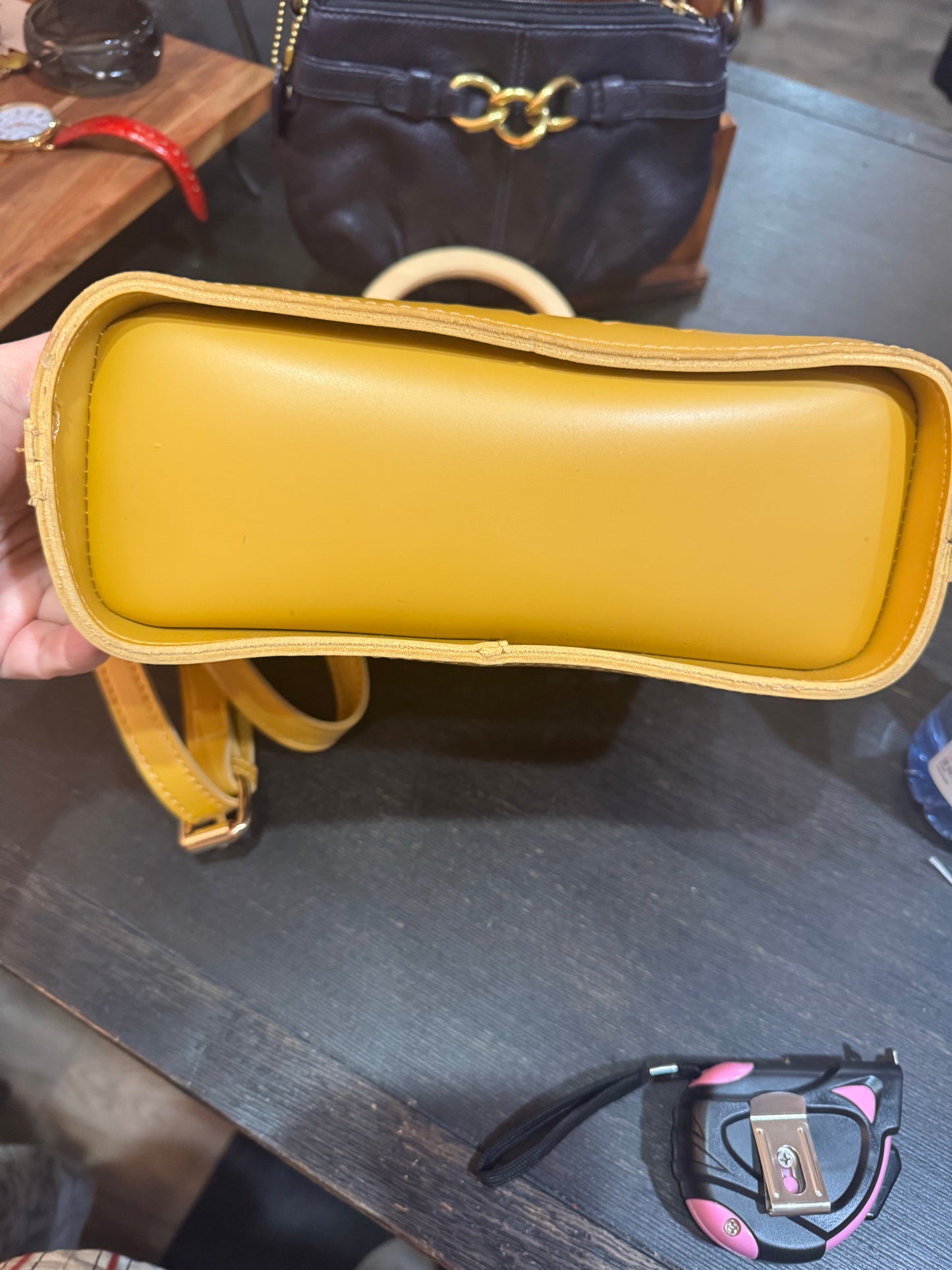 Like New Cute Wooden Handbag