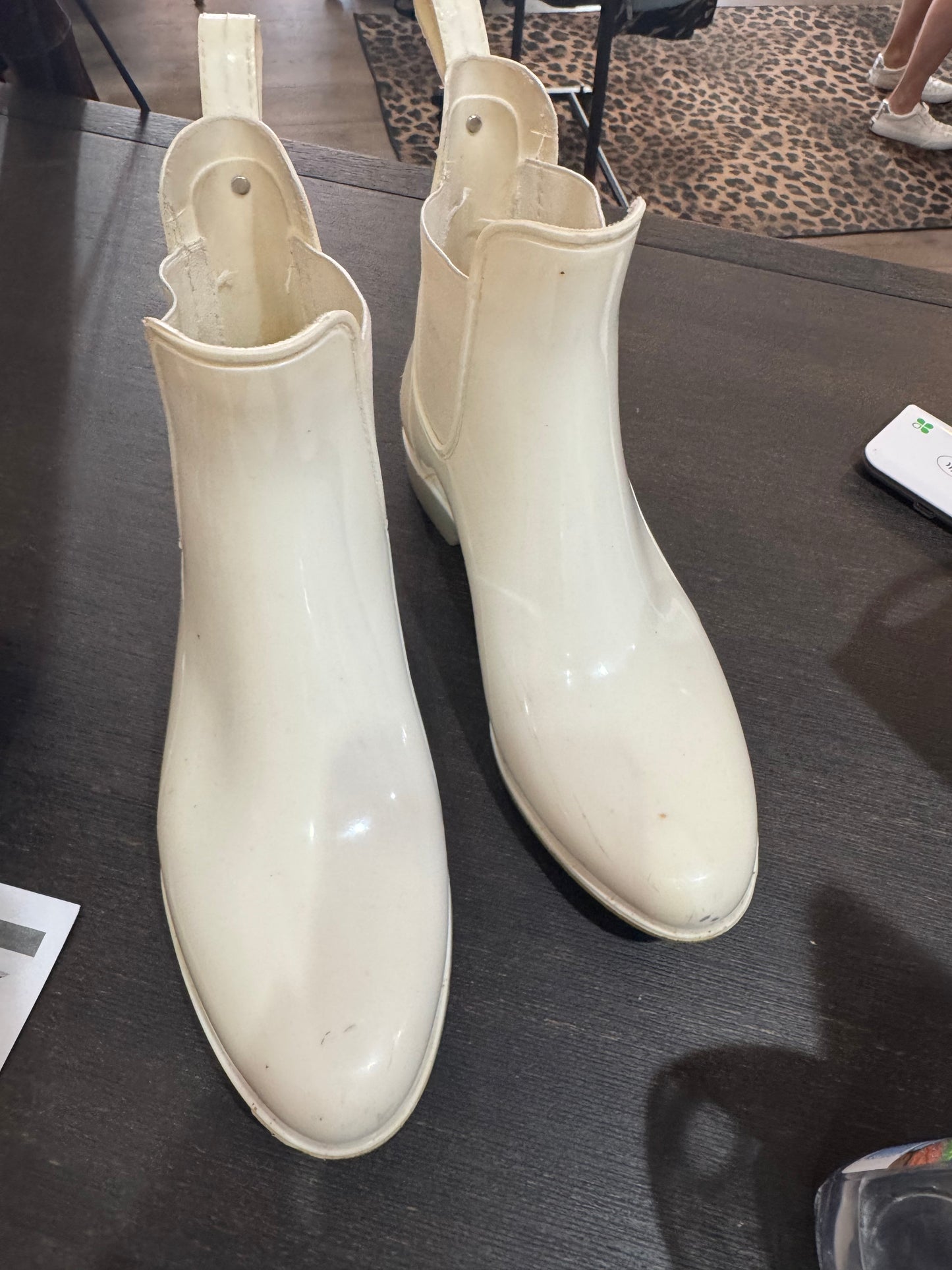 PreLoved Sam Edelman Boots - White - Size 9