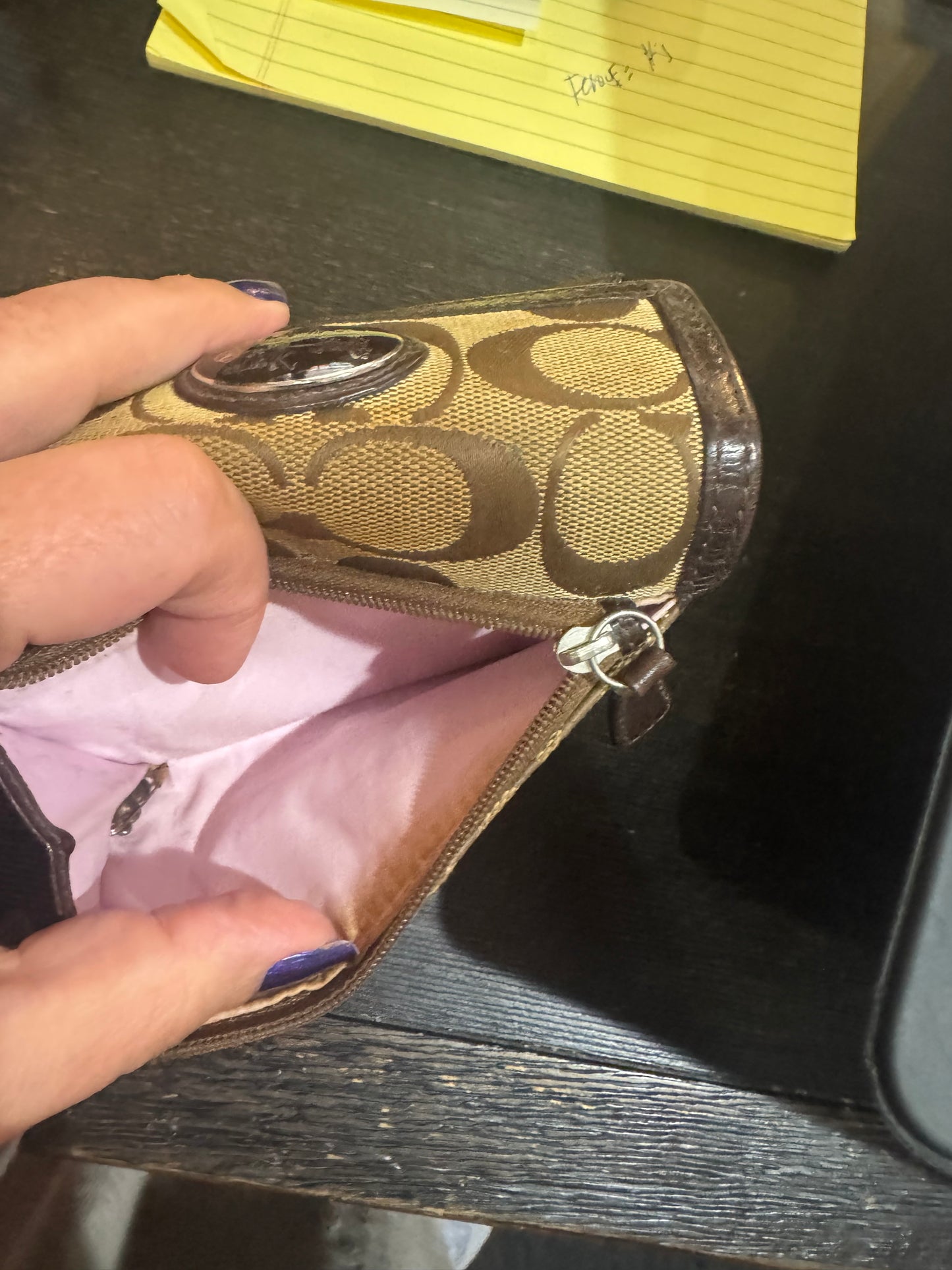 COACH Preloved Wallet