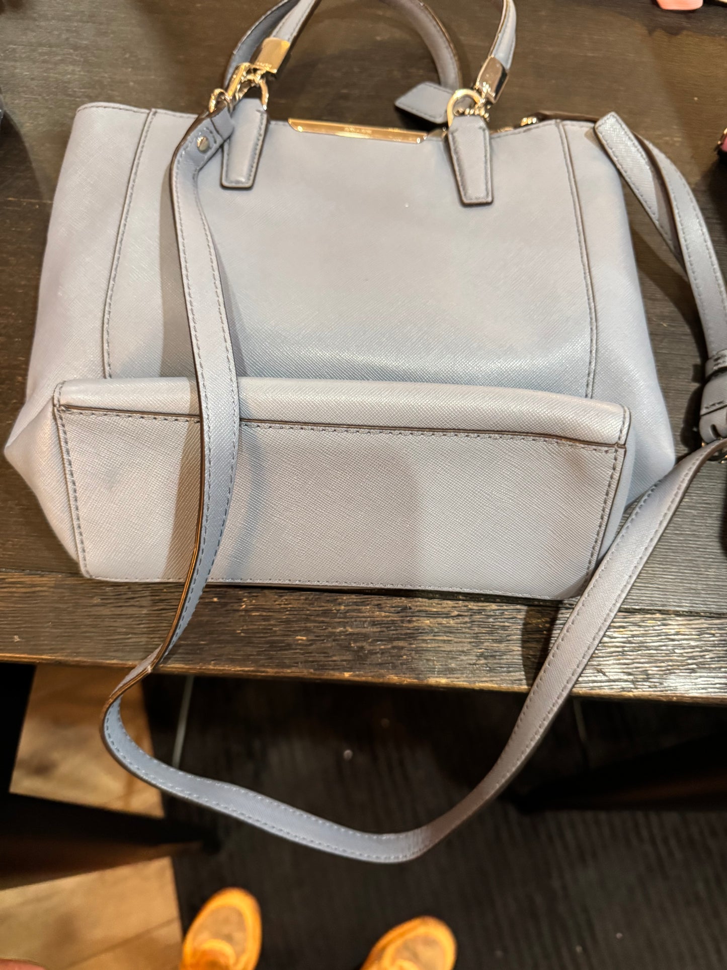 COACH Light Blue Crossbody or Satchel Style