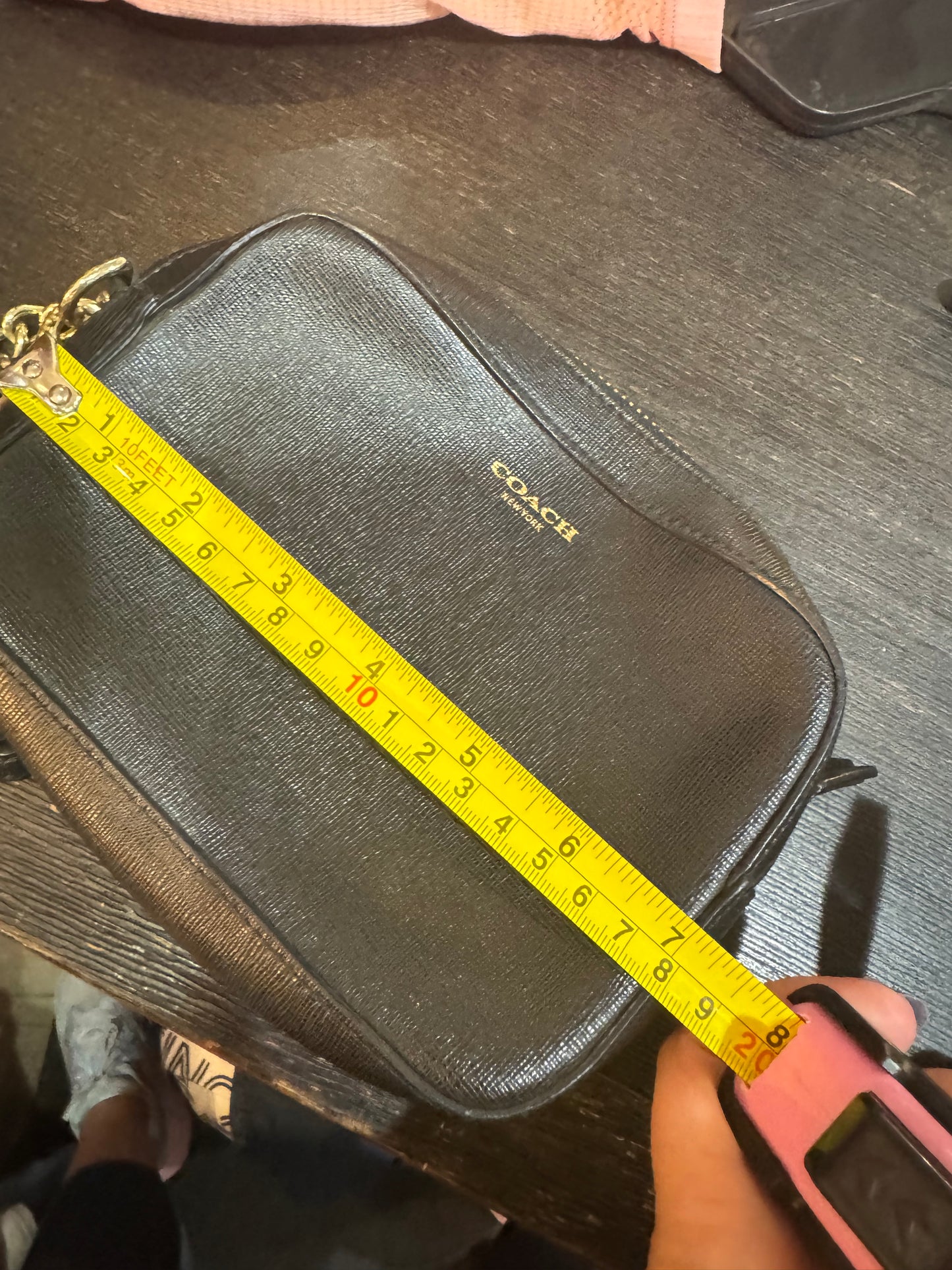 COACH Black Wristlet (wallet) Carrying