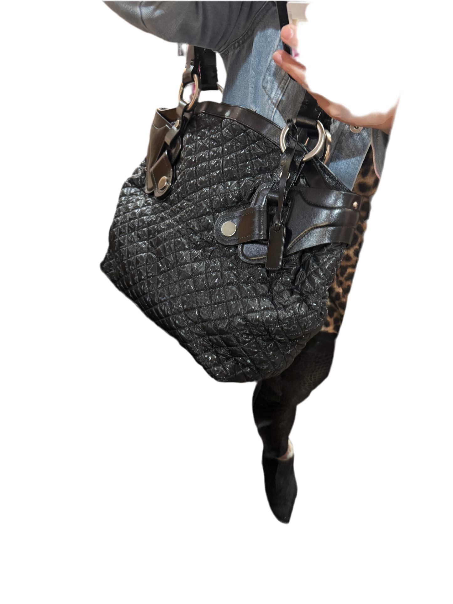 Lloyd black shoulder bag