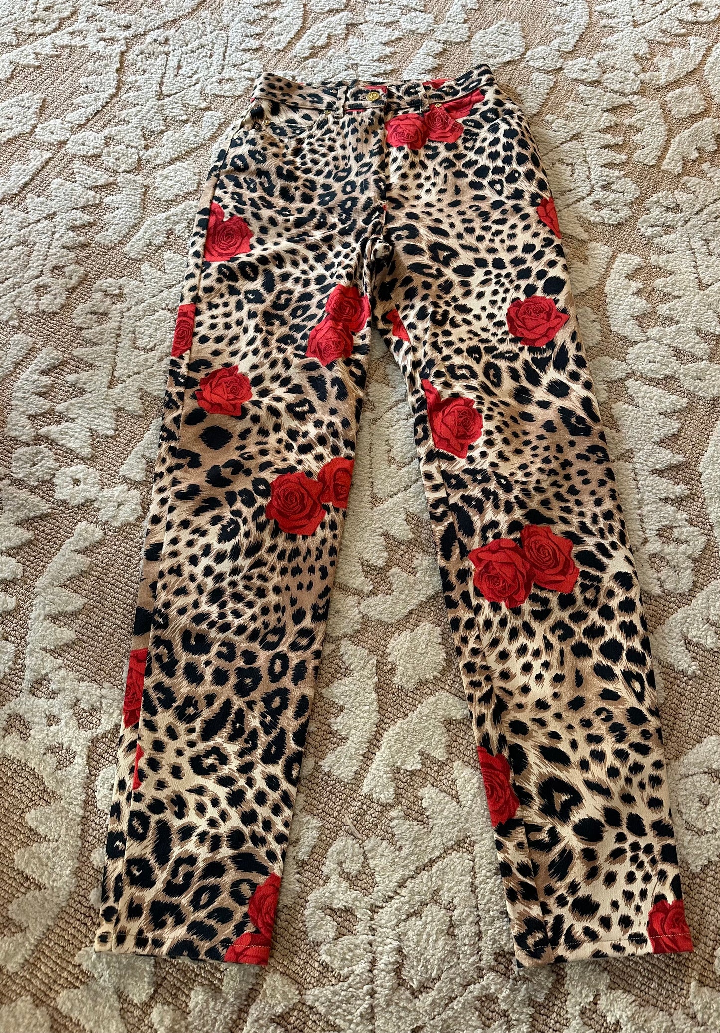 Like new! Cool pattern! Laurel Jeans