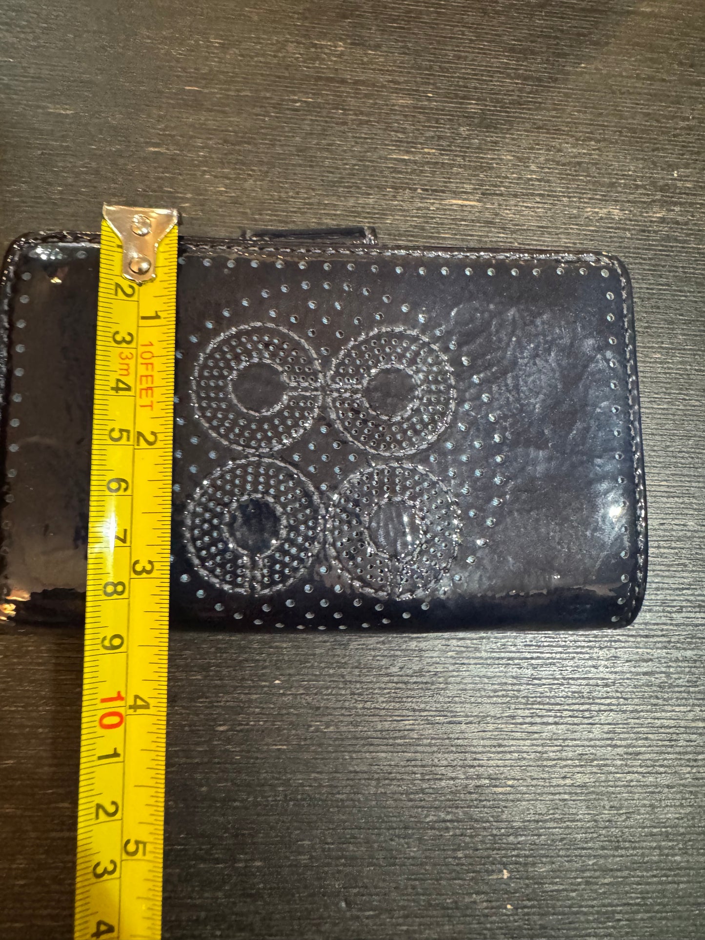 COACH Navy Blue Wallet - PreLoved