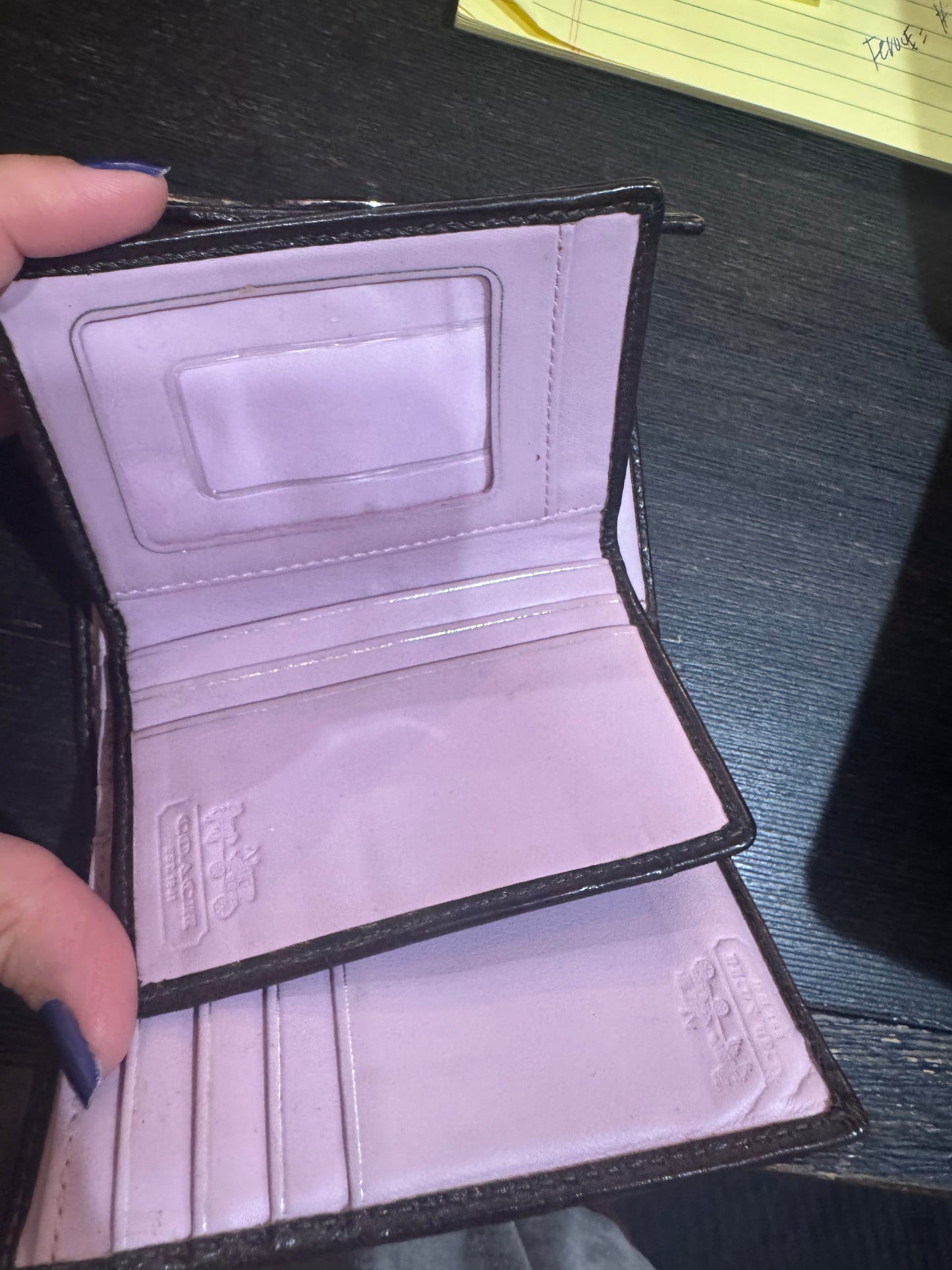 COACH Preloved Wallet