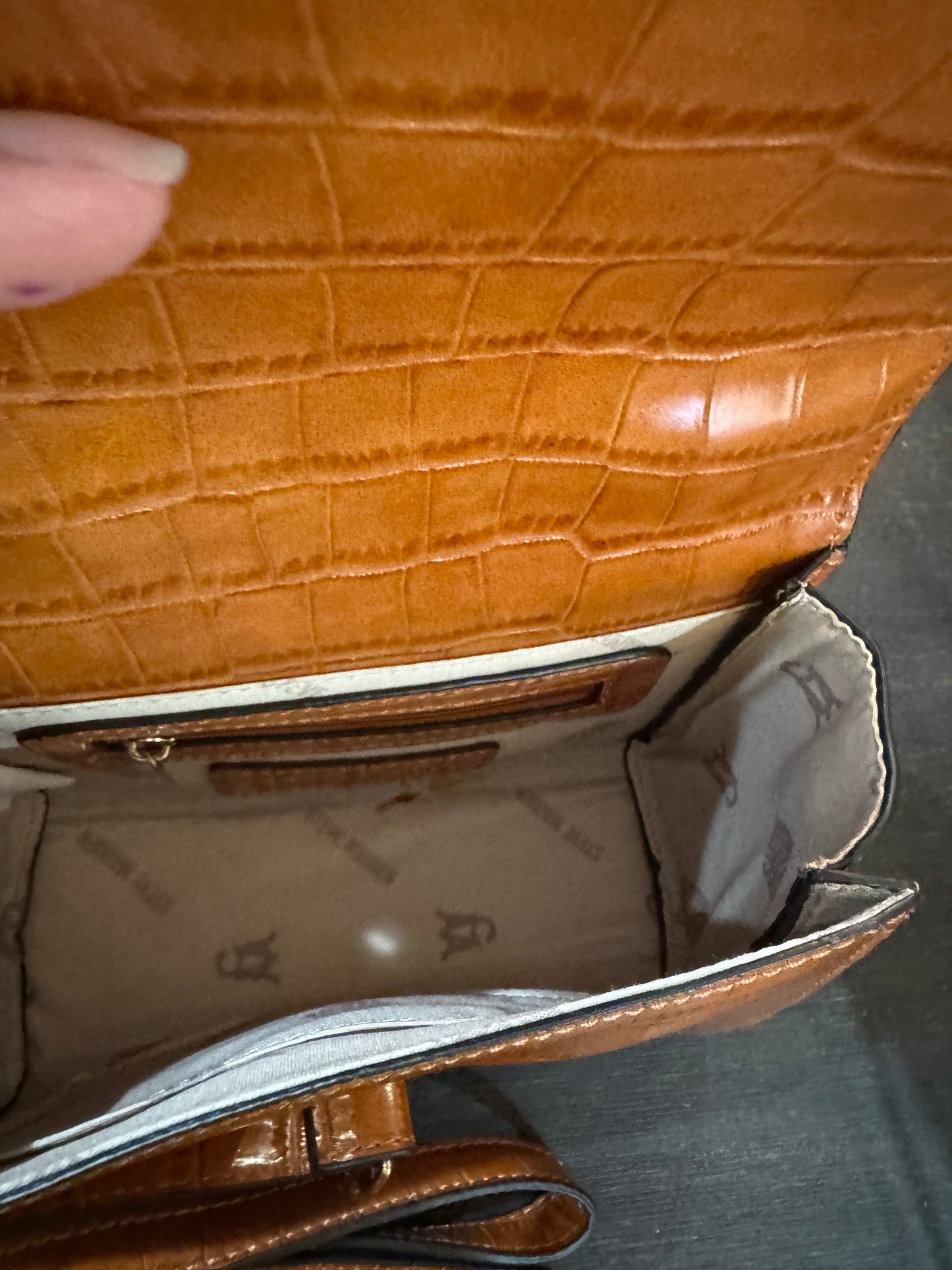 Steve Madden Small Camel Color Tote Bag