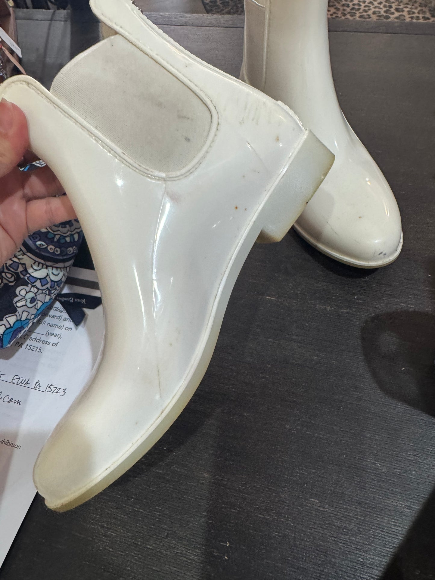 PreLoved Sam Edelman Boots - White - Size 9