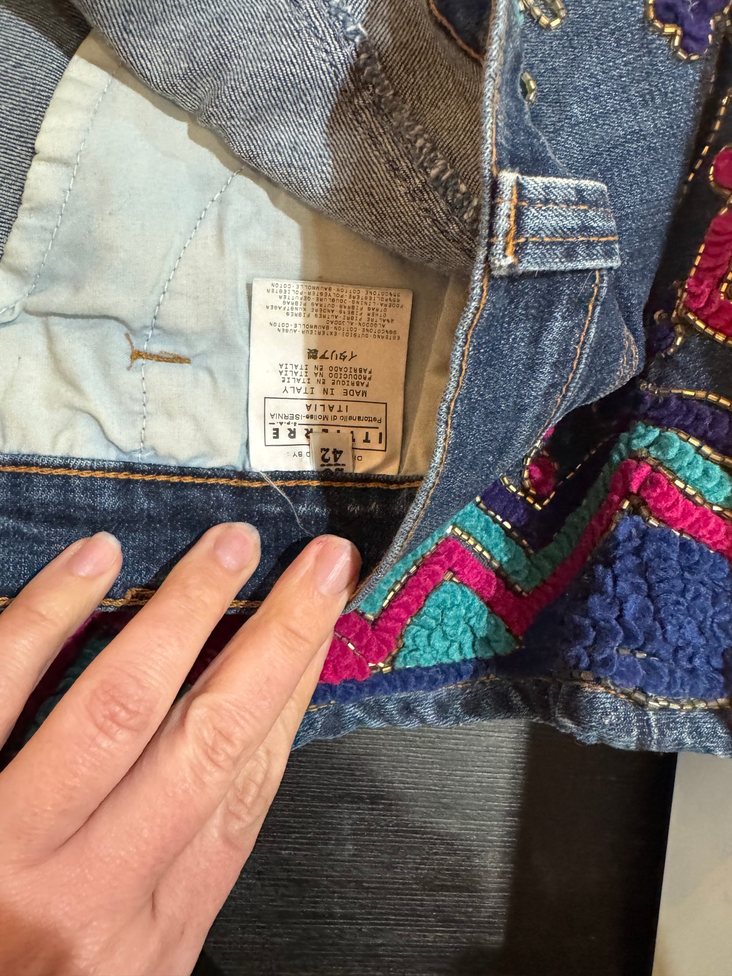 Dolce & Gabbana Vintage Denim Pencil Skirt