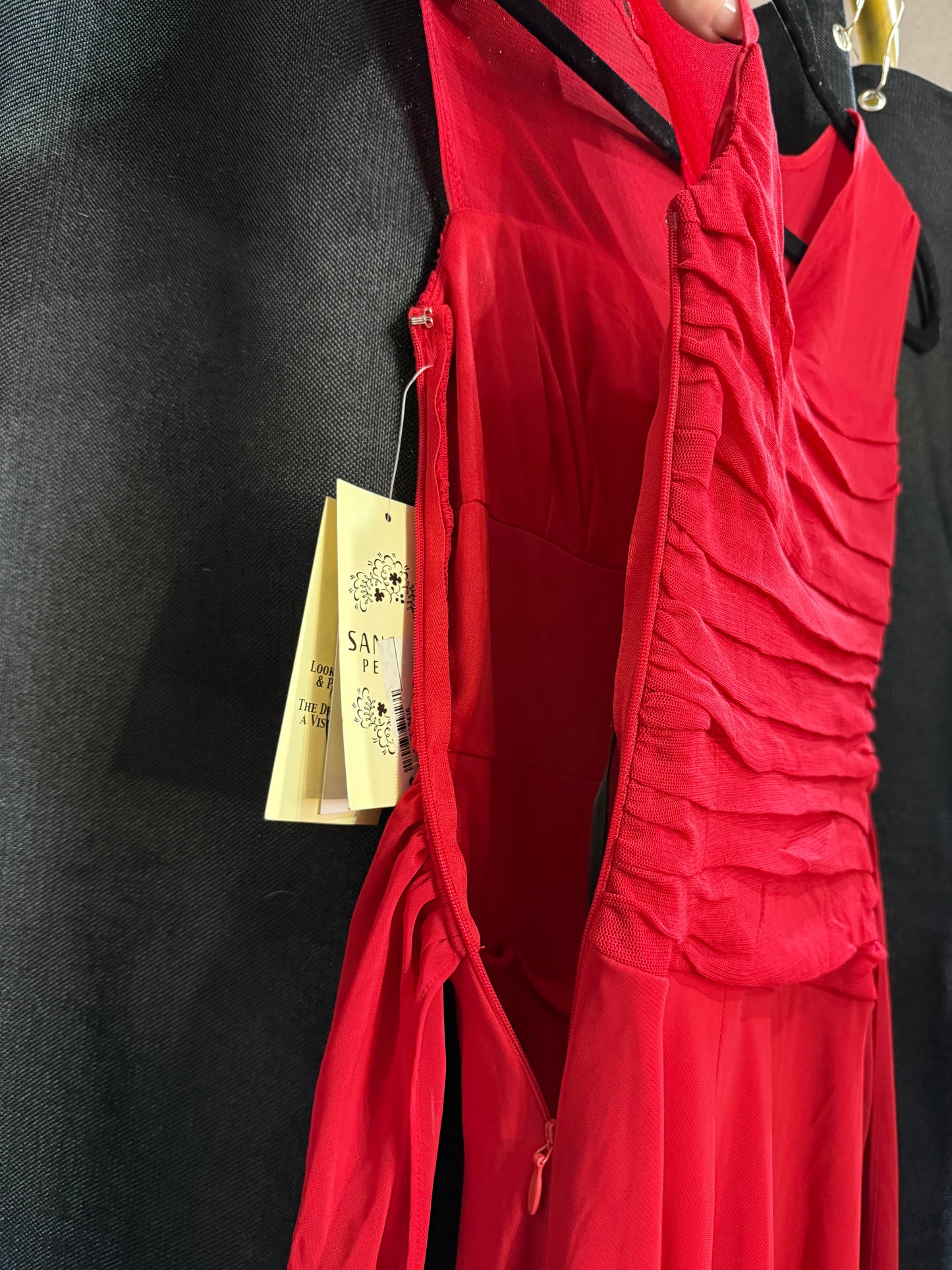 Red Sleeveless Dress - Size 6P