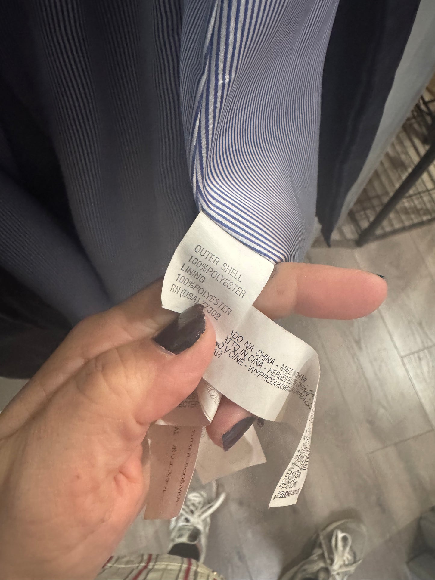 Zara Basic Navy Blue Jacket - Size Small