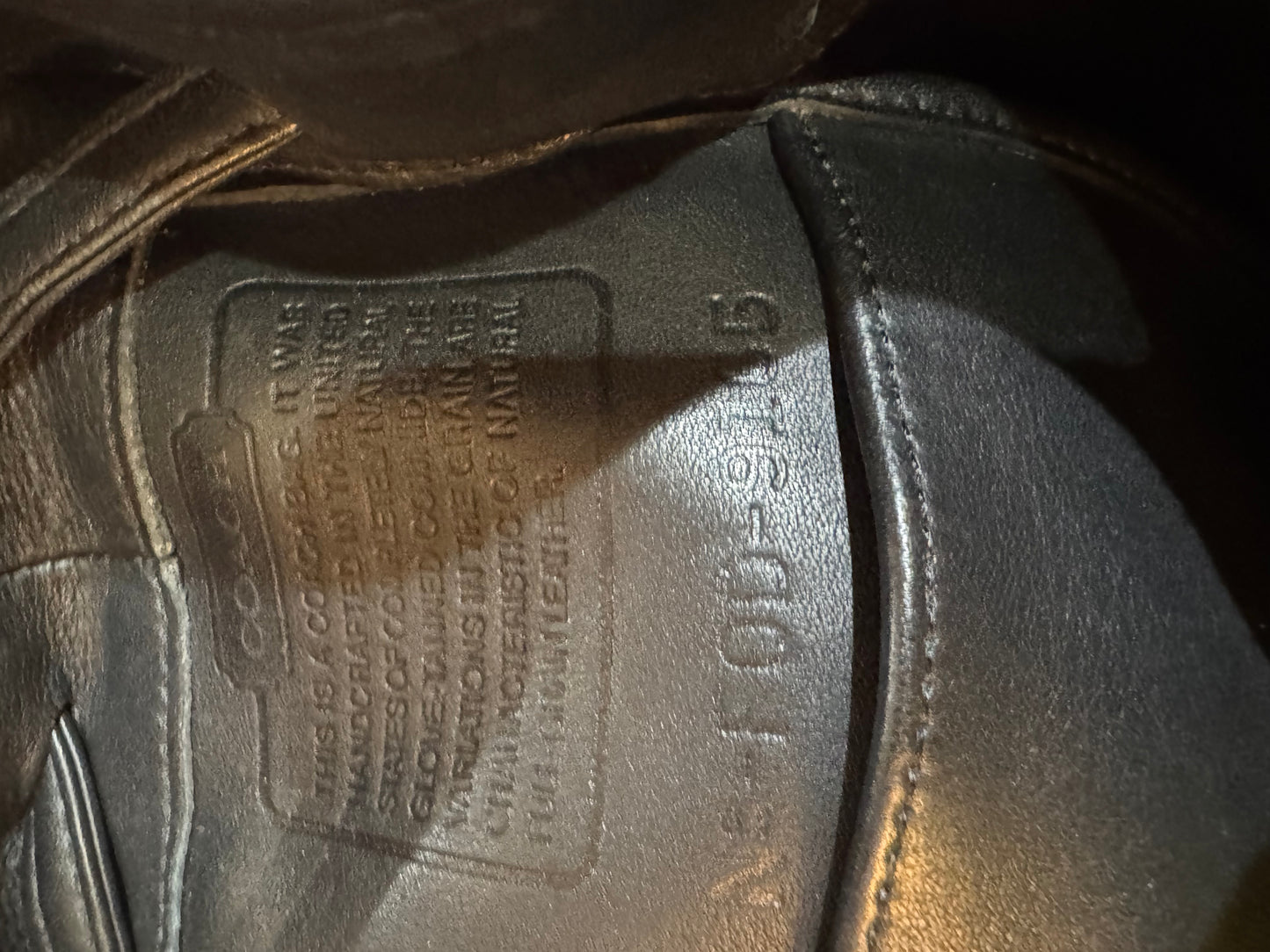 Vintage Coach Handbag