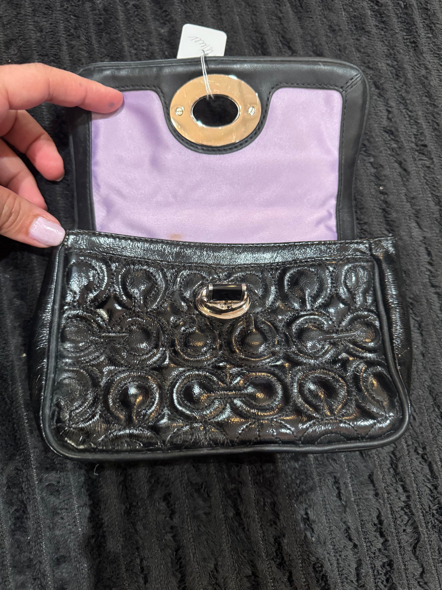 COACH Black Clutch Bag - no strap included