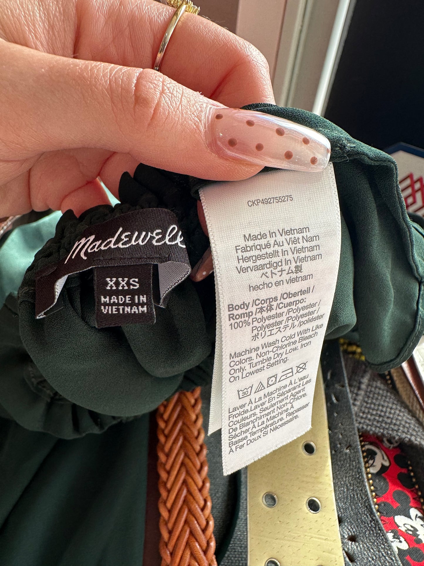 Madewell Long Sleeve Top - Size XXS