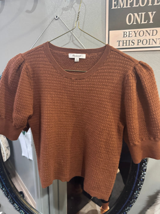 Madewell Cropped Top Size XL