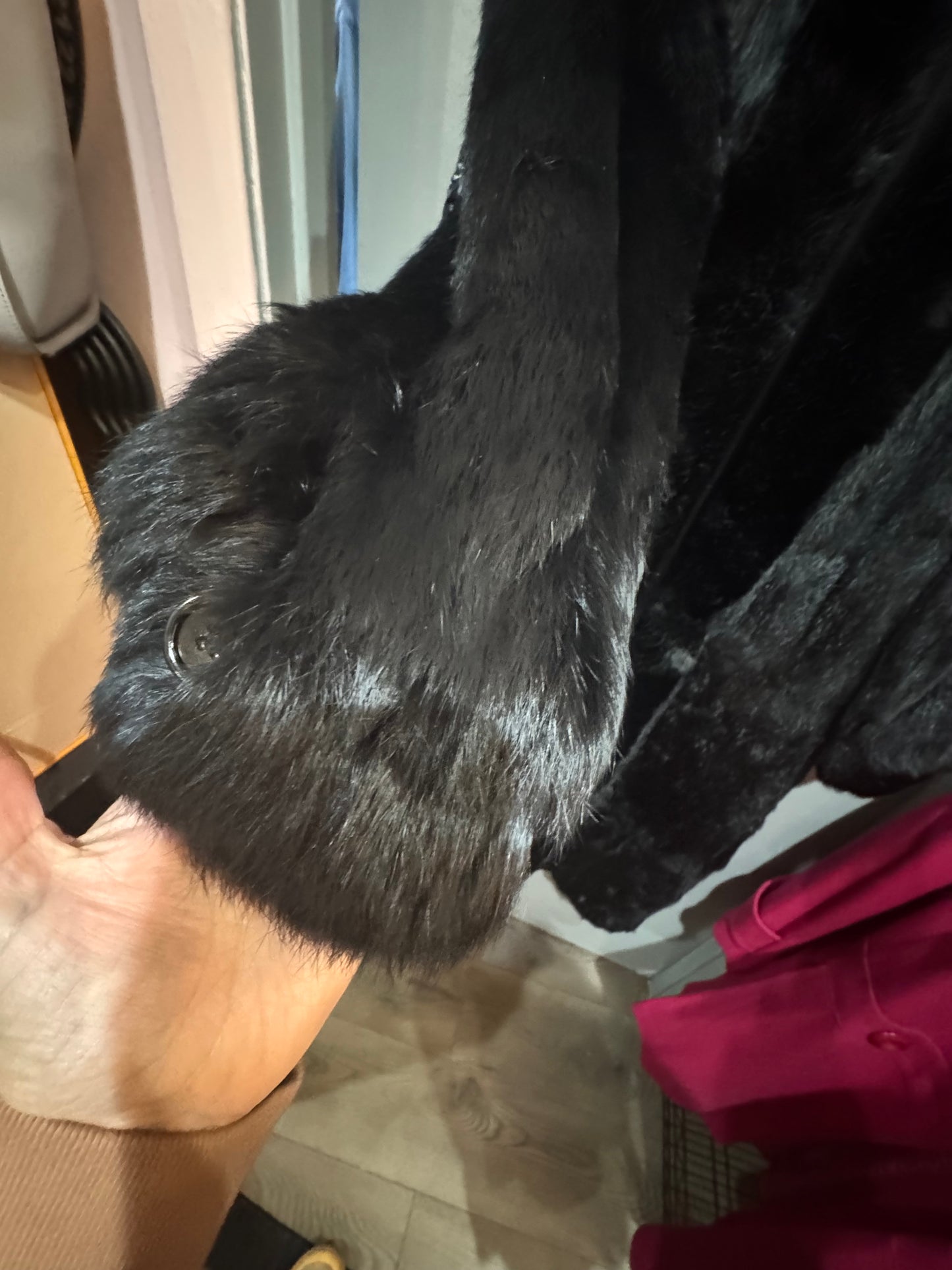 Vintage Authentic Rabbit Fur Jacket