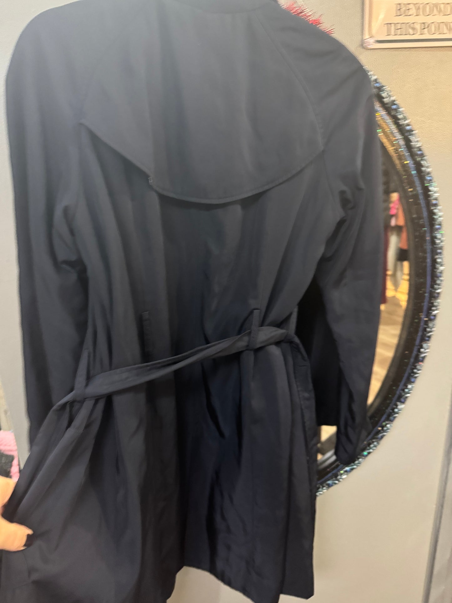 Zara Basic Navy Blue Jacket - Size Small