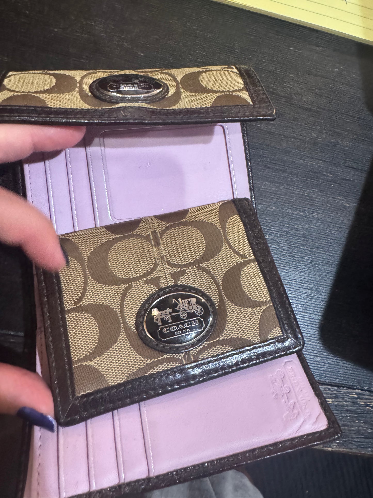 COACH Preloved Wallet