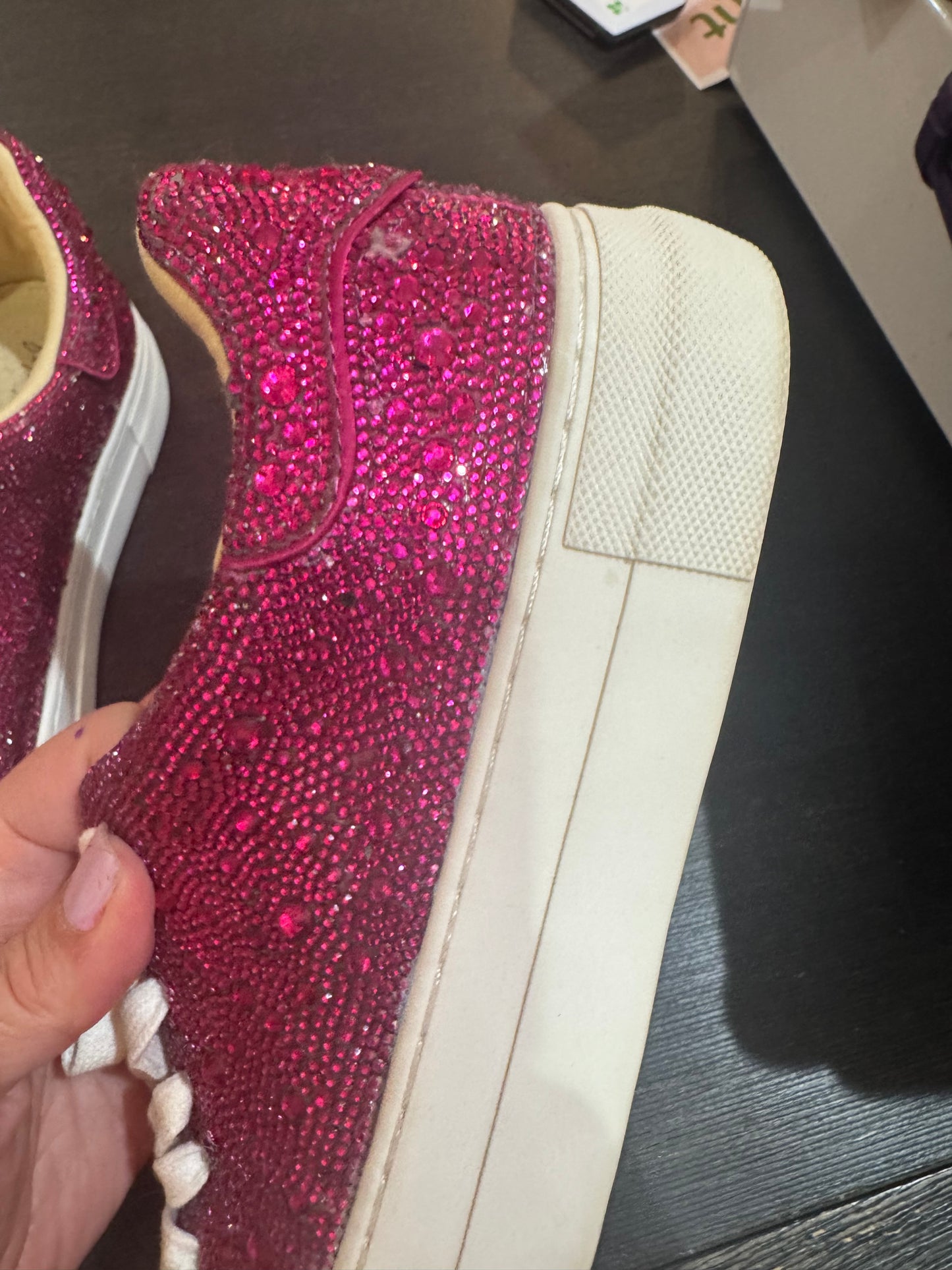 Pink Sparkle Shoe - Betsy Johnson - Size 6.5M