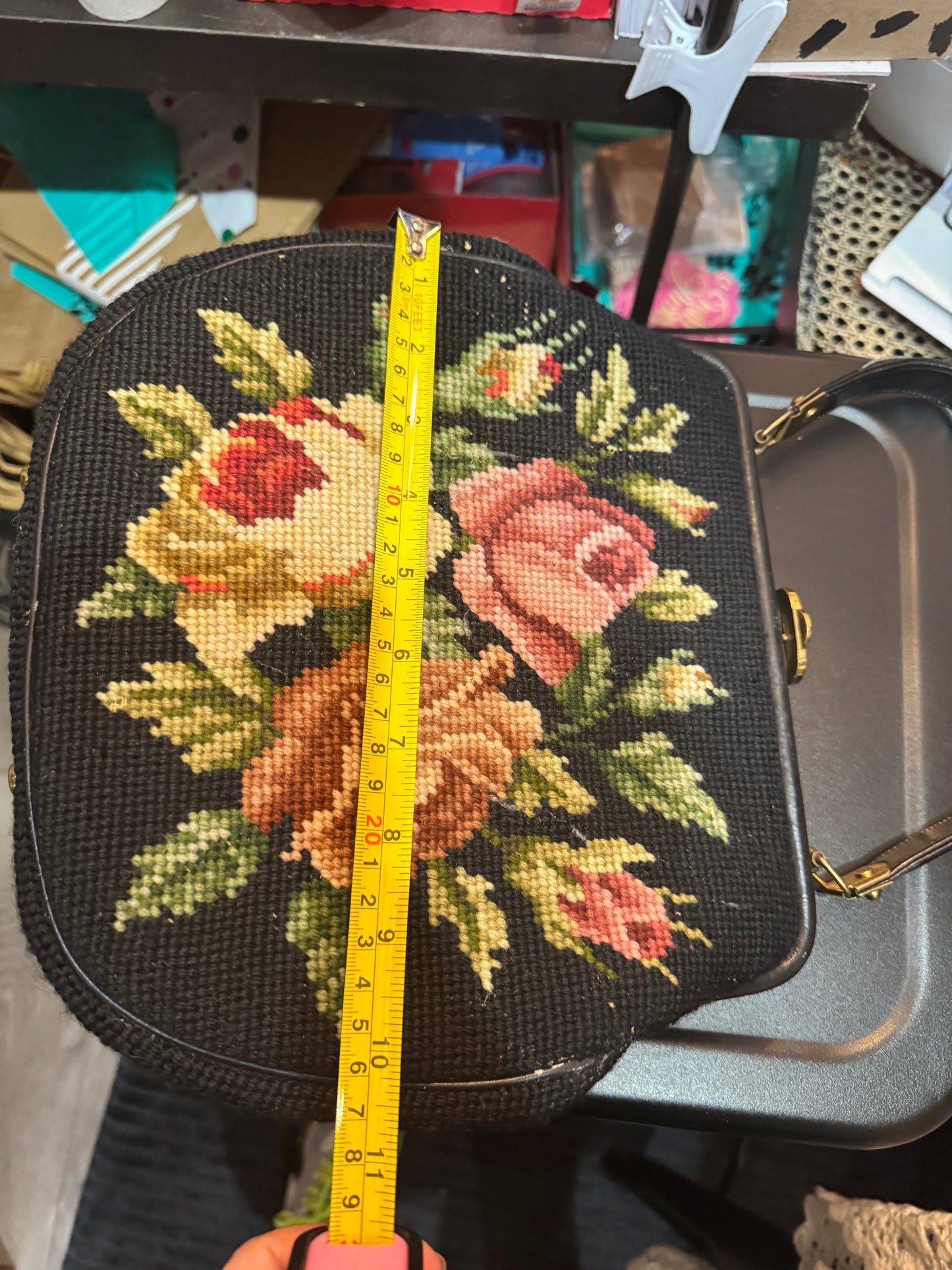 Vintage Tapestry Handbag