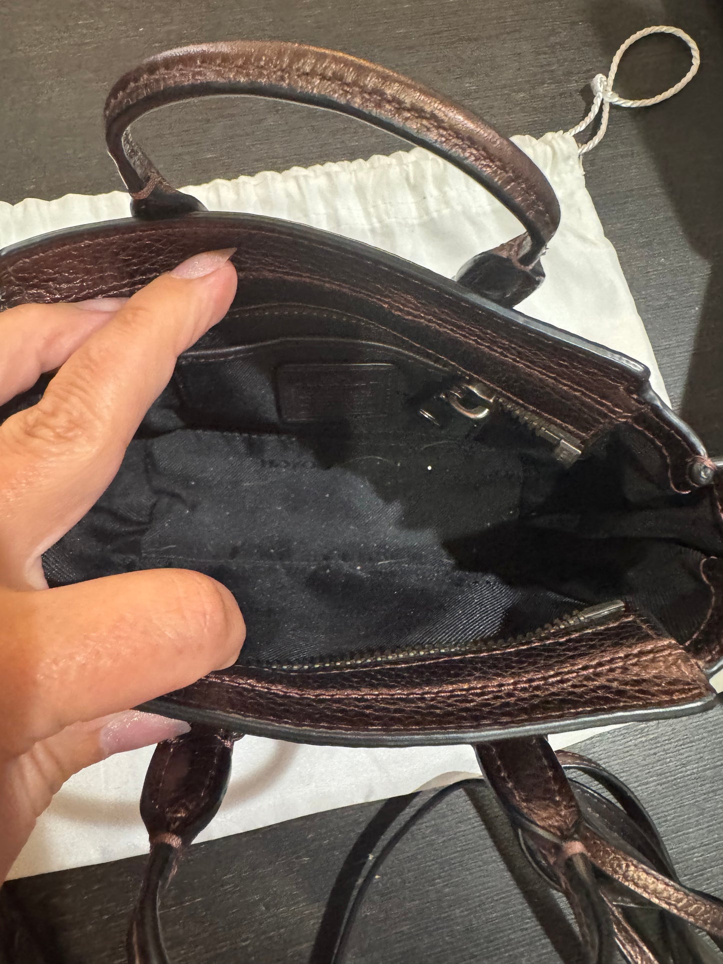 COACH Mini Bag - see pics for measurements