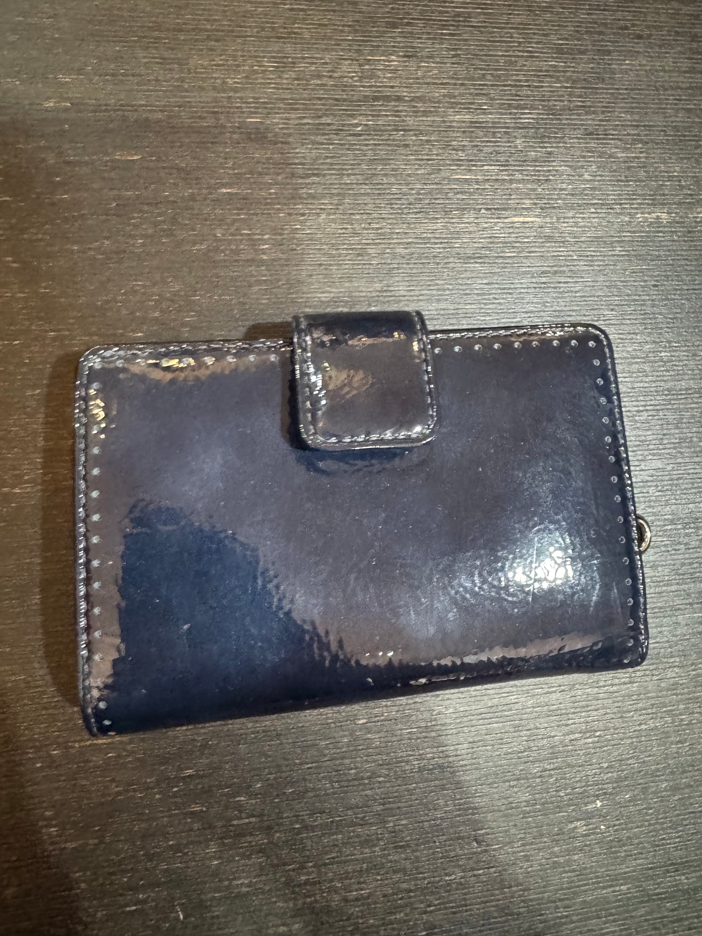 COACH Navy Blue Wallet - PreLoved