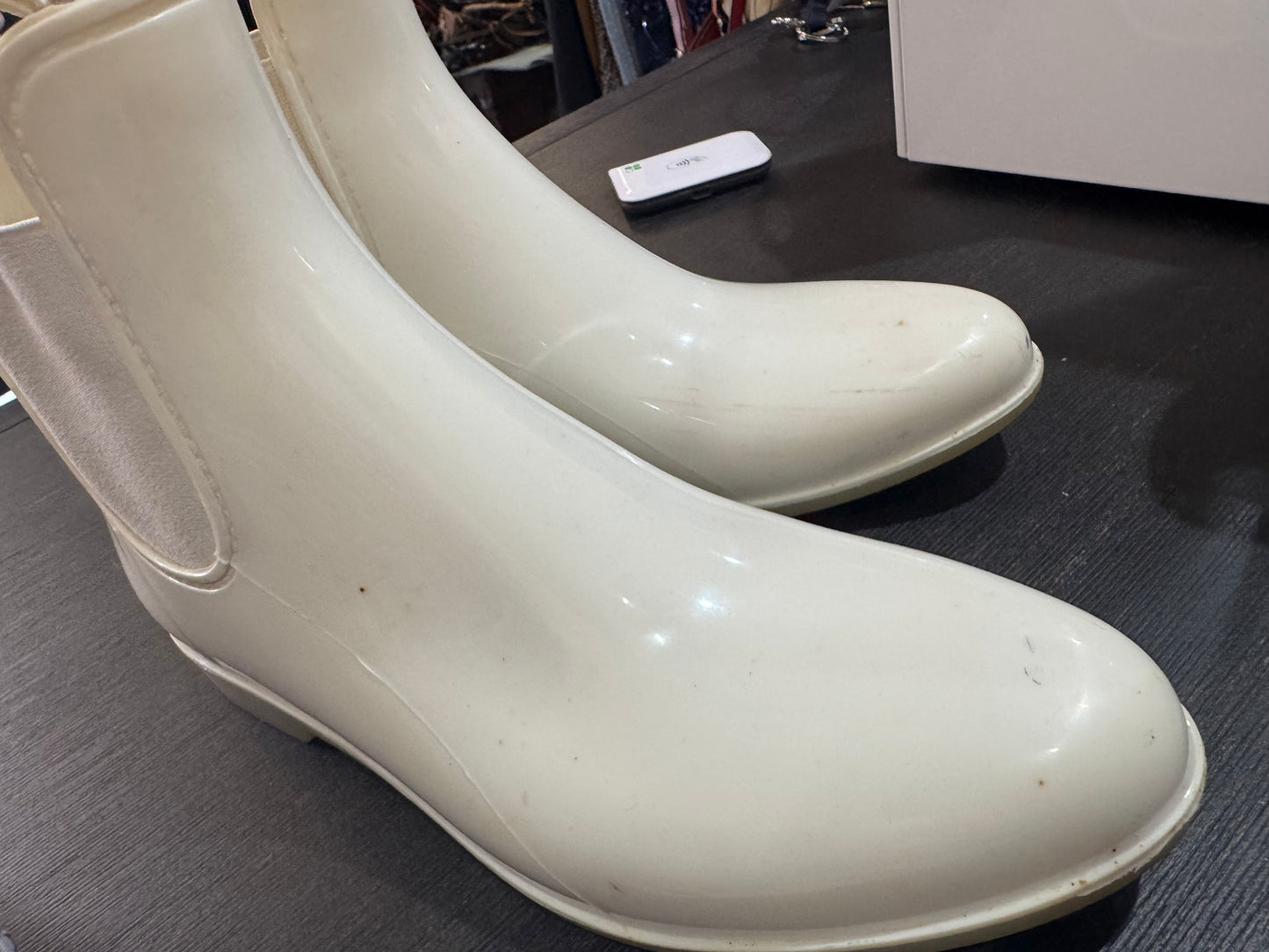 PreLoved Sam Edelman Boots - White - Size 9