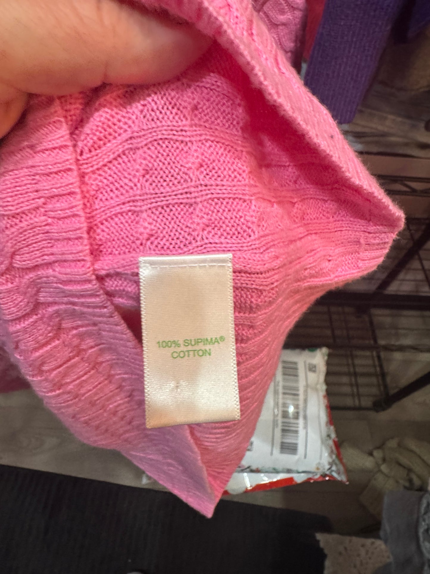 Lily Pulitzer. Size medium. Pink sweater