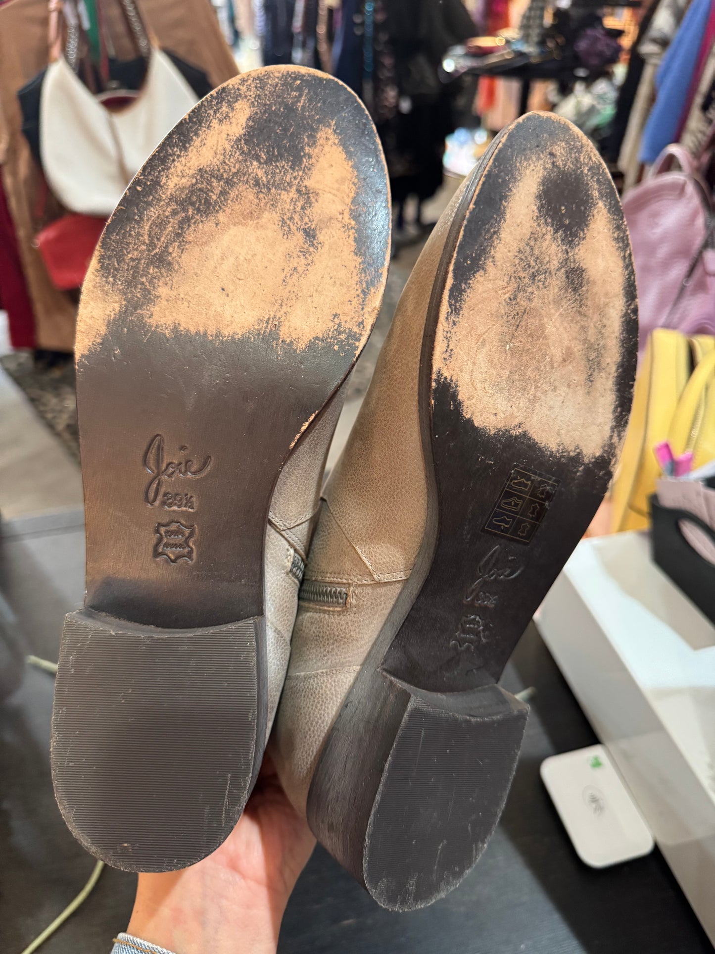 JOIE High Leg Boots - Size 29 1/2