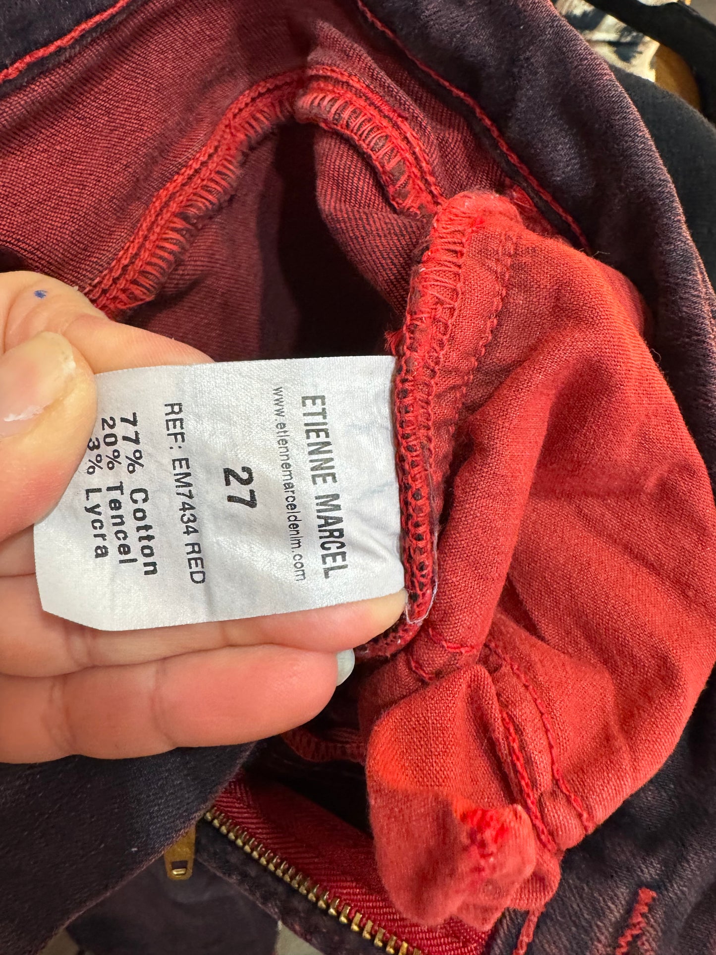Etienne Marcel star print jeans