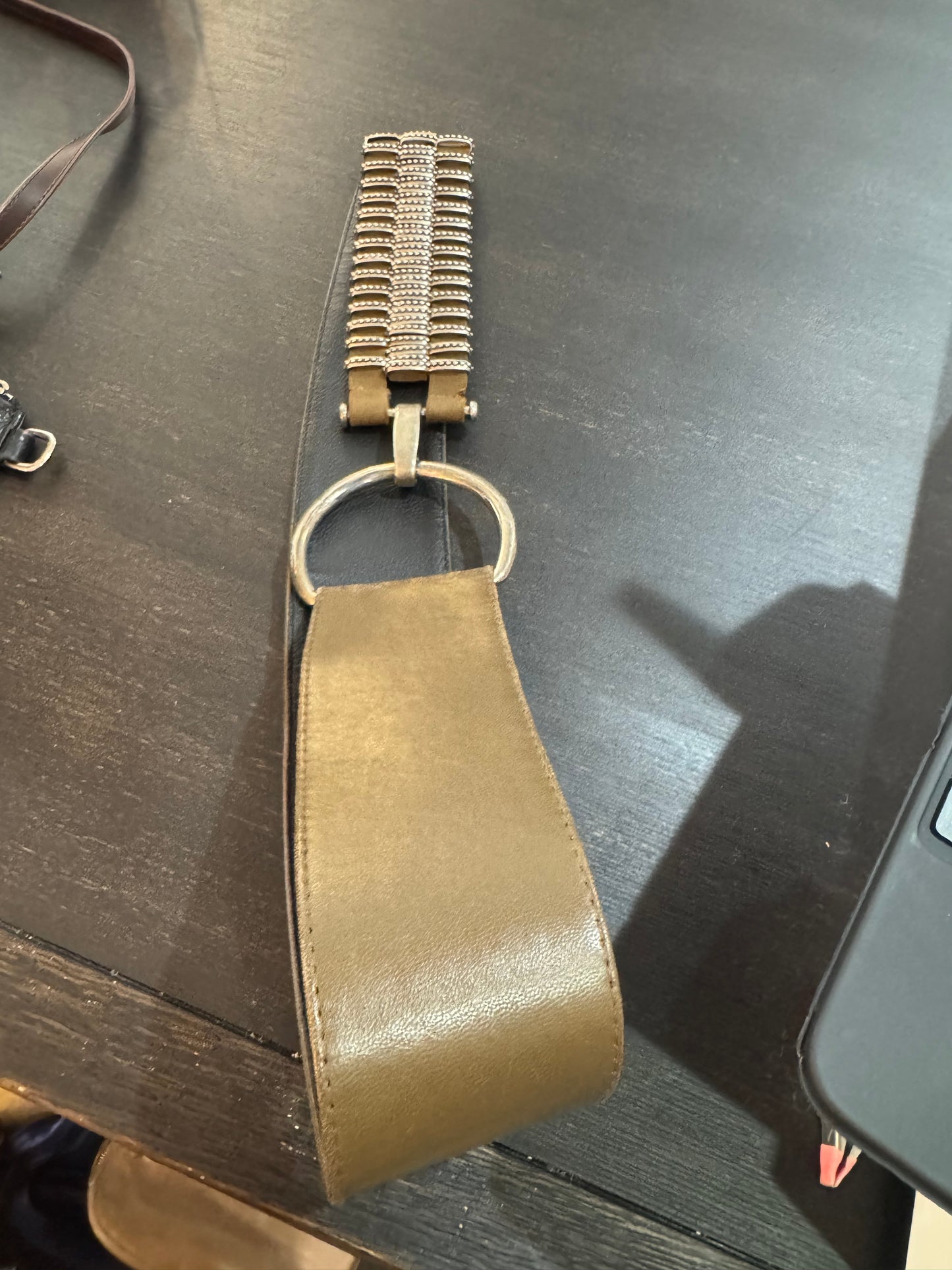 Suzi Roger belt. Distressed look