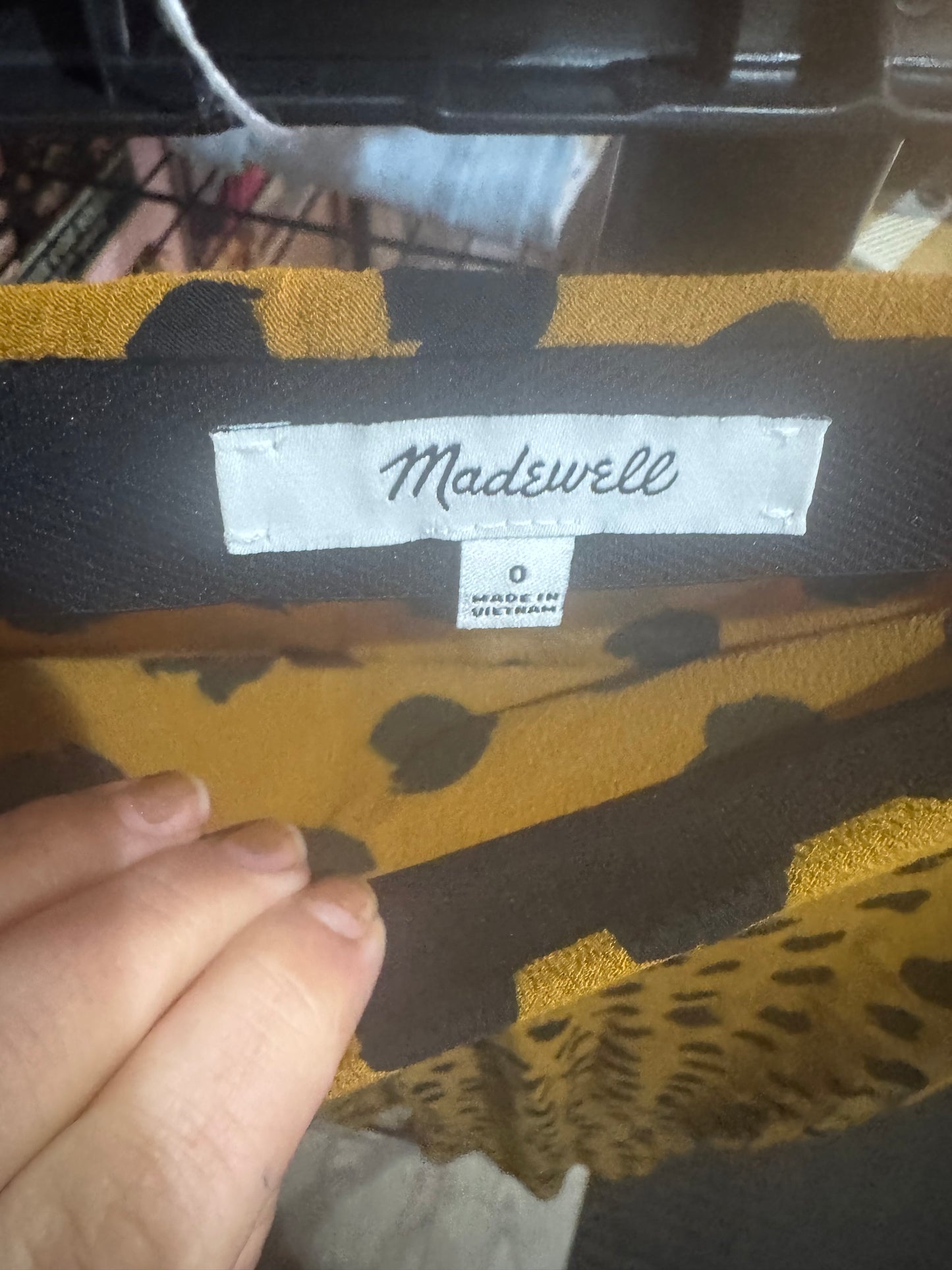 Madewell brand. Skirt. Size 0. Elastic waist.