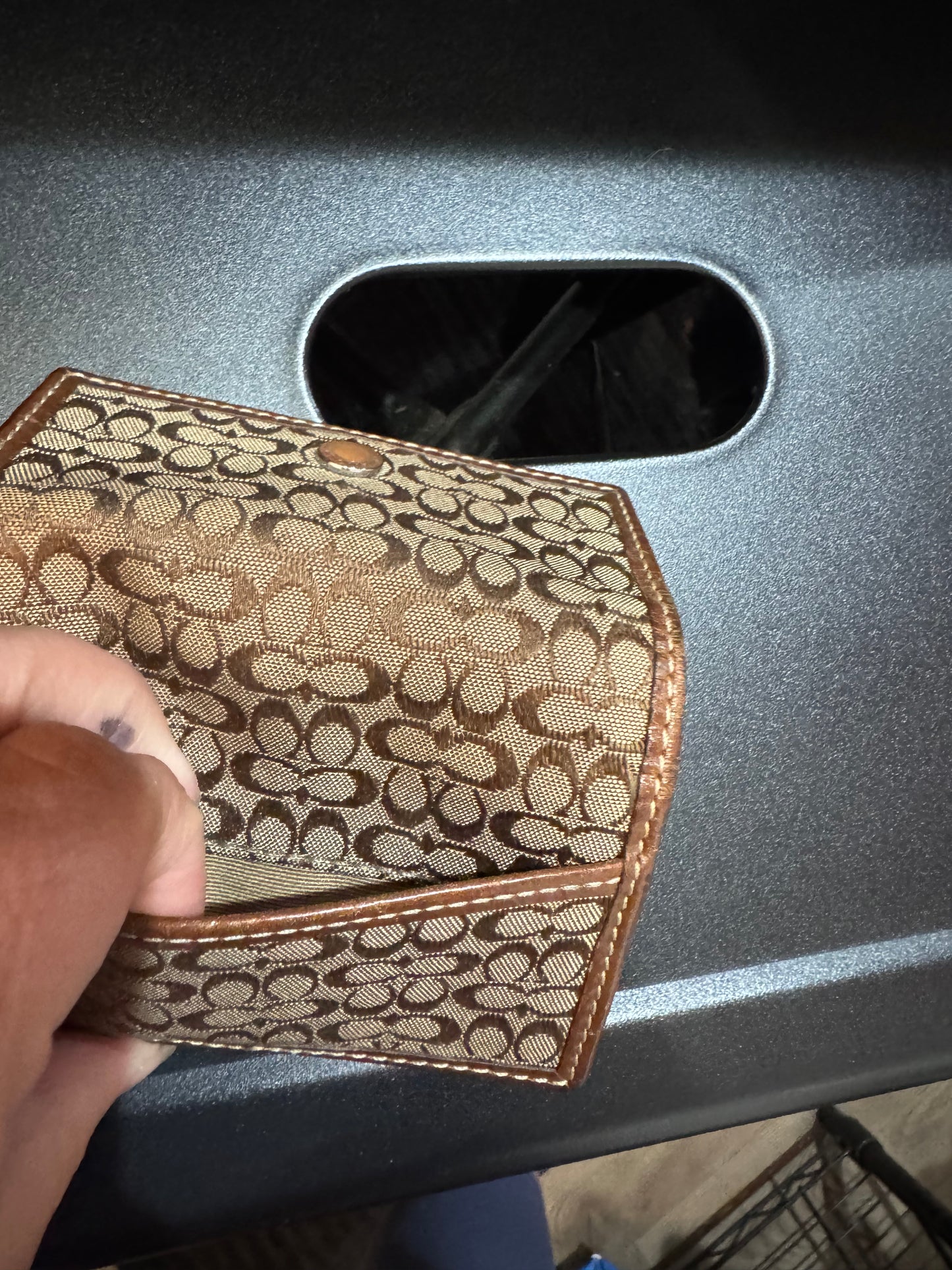 Coach card holder wallet